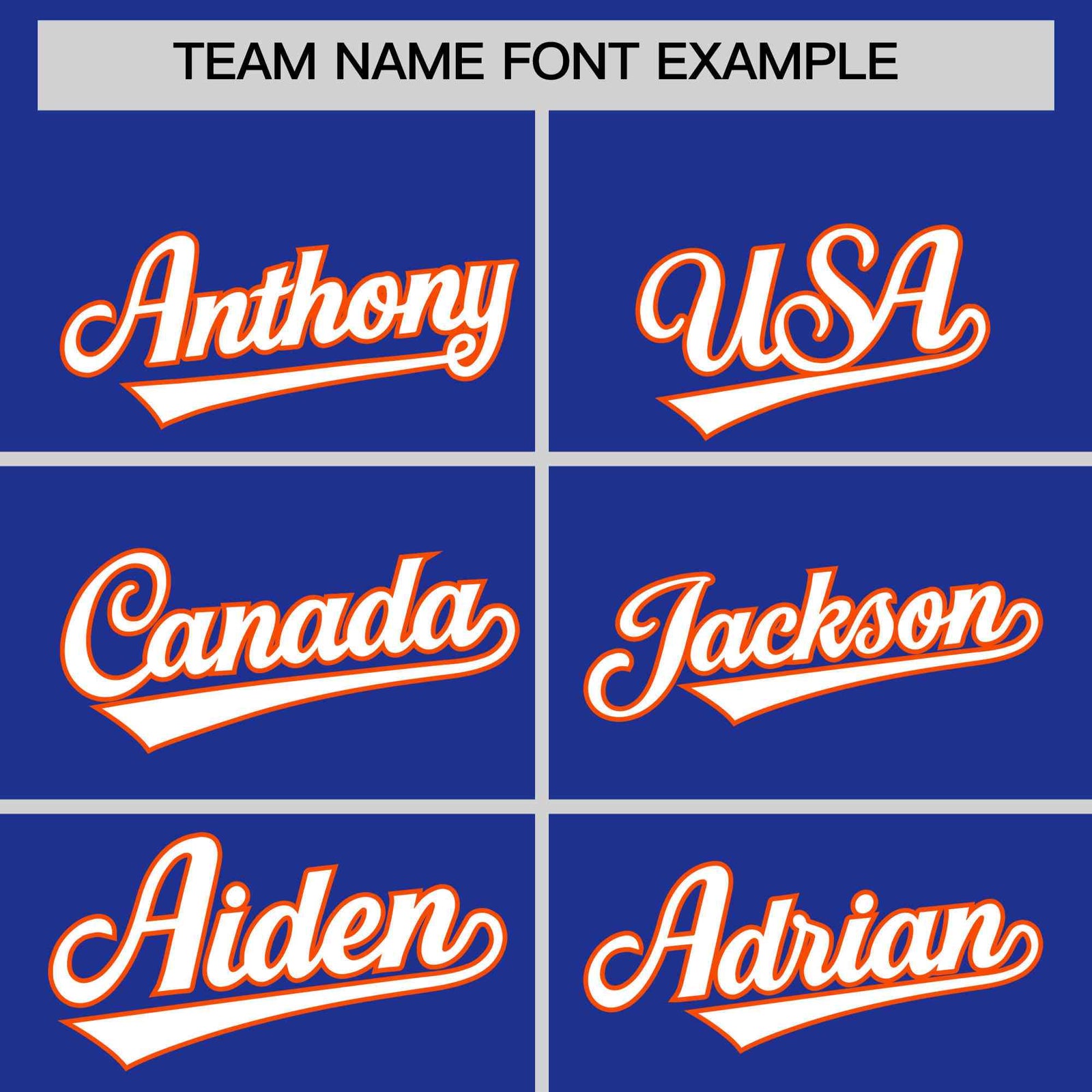 Custom Royal Blue Orange Star Pattern Thick Stripes Baseball Jersey| KXKSHOP