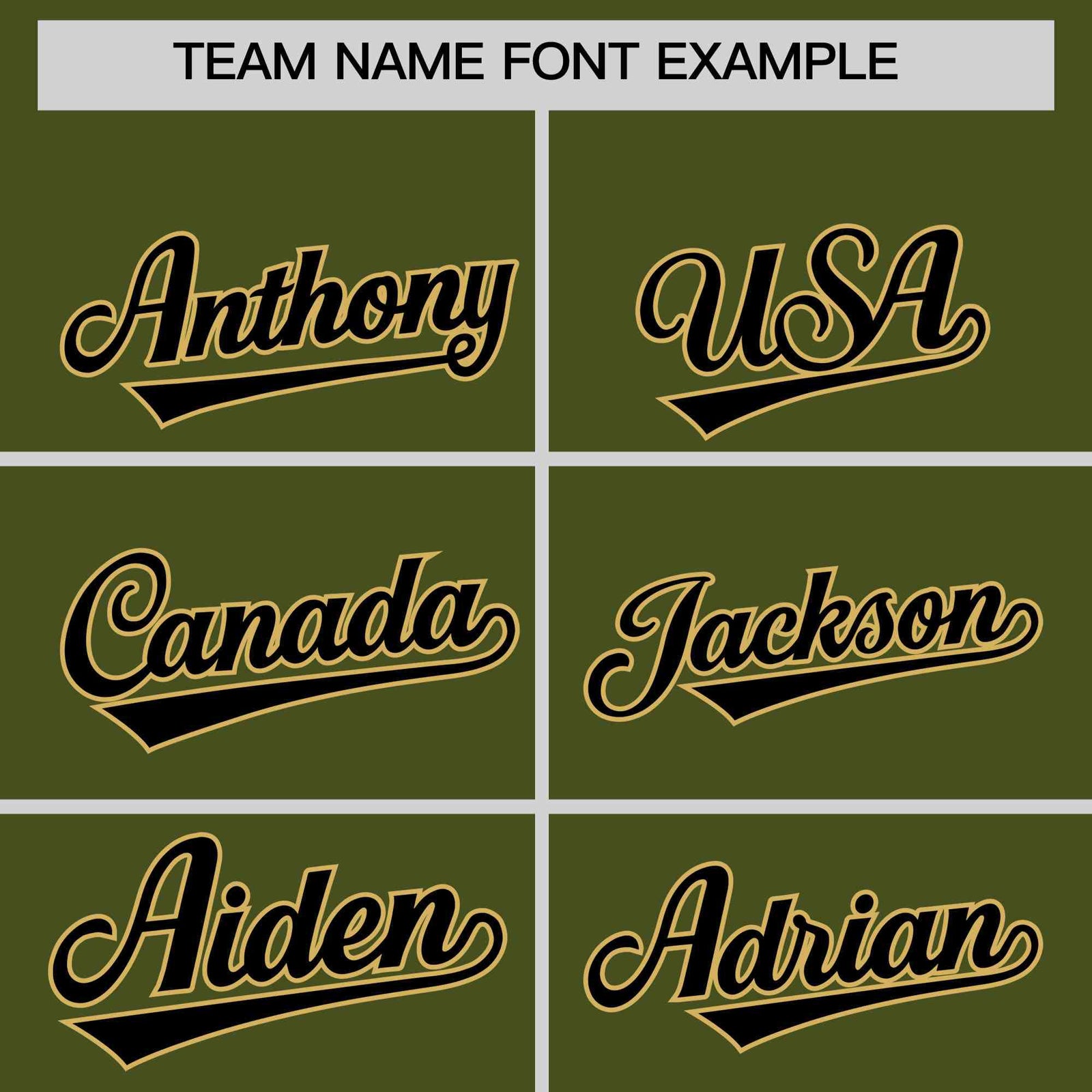 Custom Olive Old Gold Star Pattern Thick Stripes Baseball Jersey| KXKSHOP