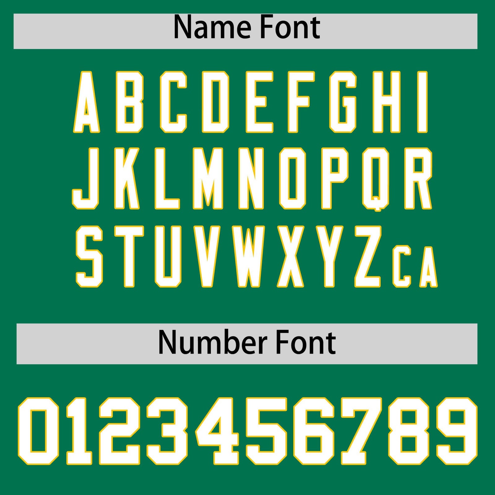 Custom Kelly Green Gold Star Pattern Thick Stripes Baseball Jersey| KXKSHOP