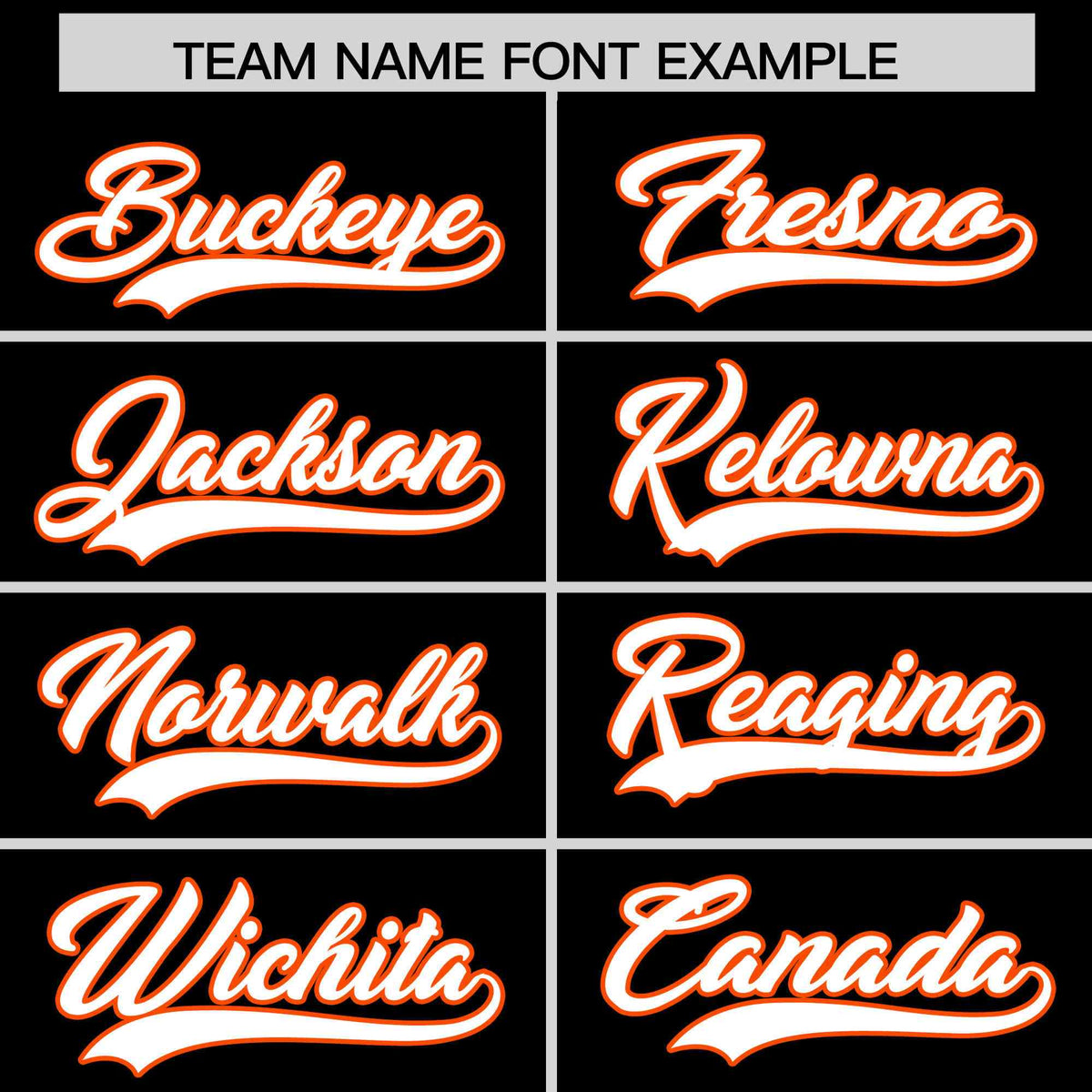 Custom Black Orange Star Pattern Thick Stripes Baseball Jersey