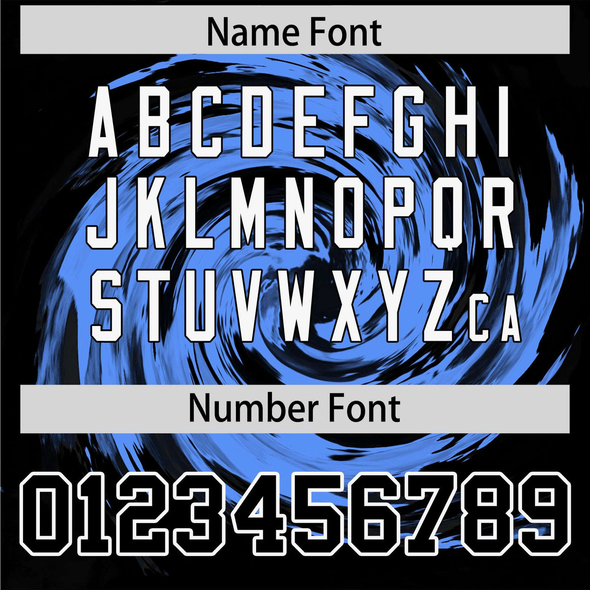 Custom Powder Blue Black Swirl Graffiti Pattern Authentic Baseball Jersey