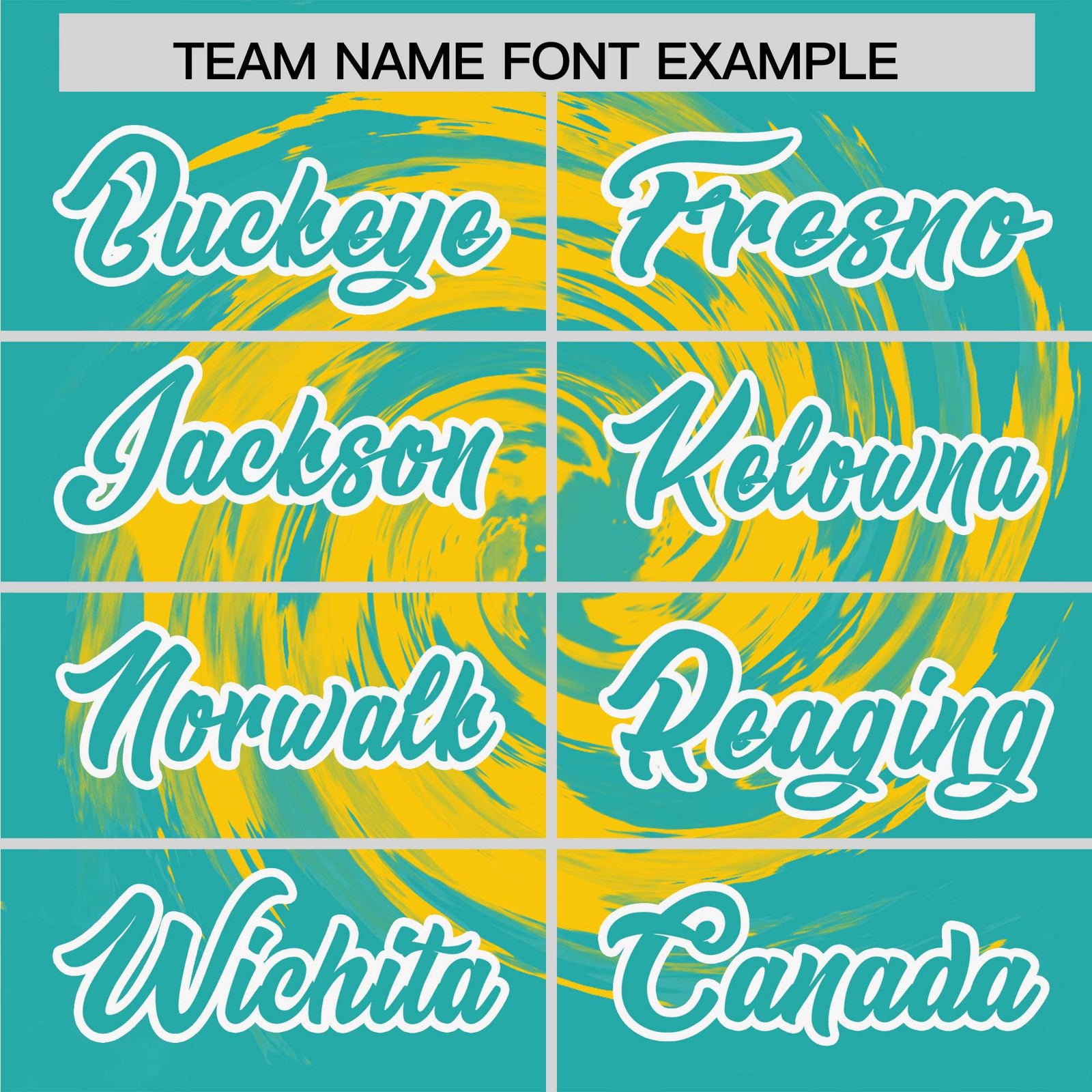 Custom Gold Aqua Swirl Graffiti Pattern Authentic Baseball Jersey