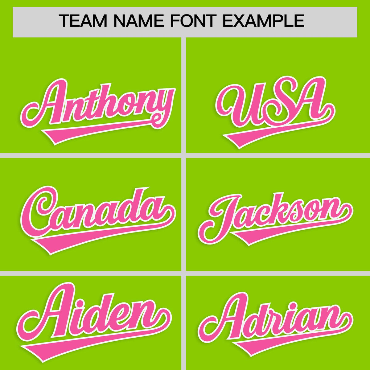 Custom Neon Green Pink Star Ribbing Authentic Baseball Jersey