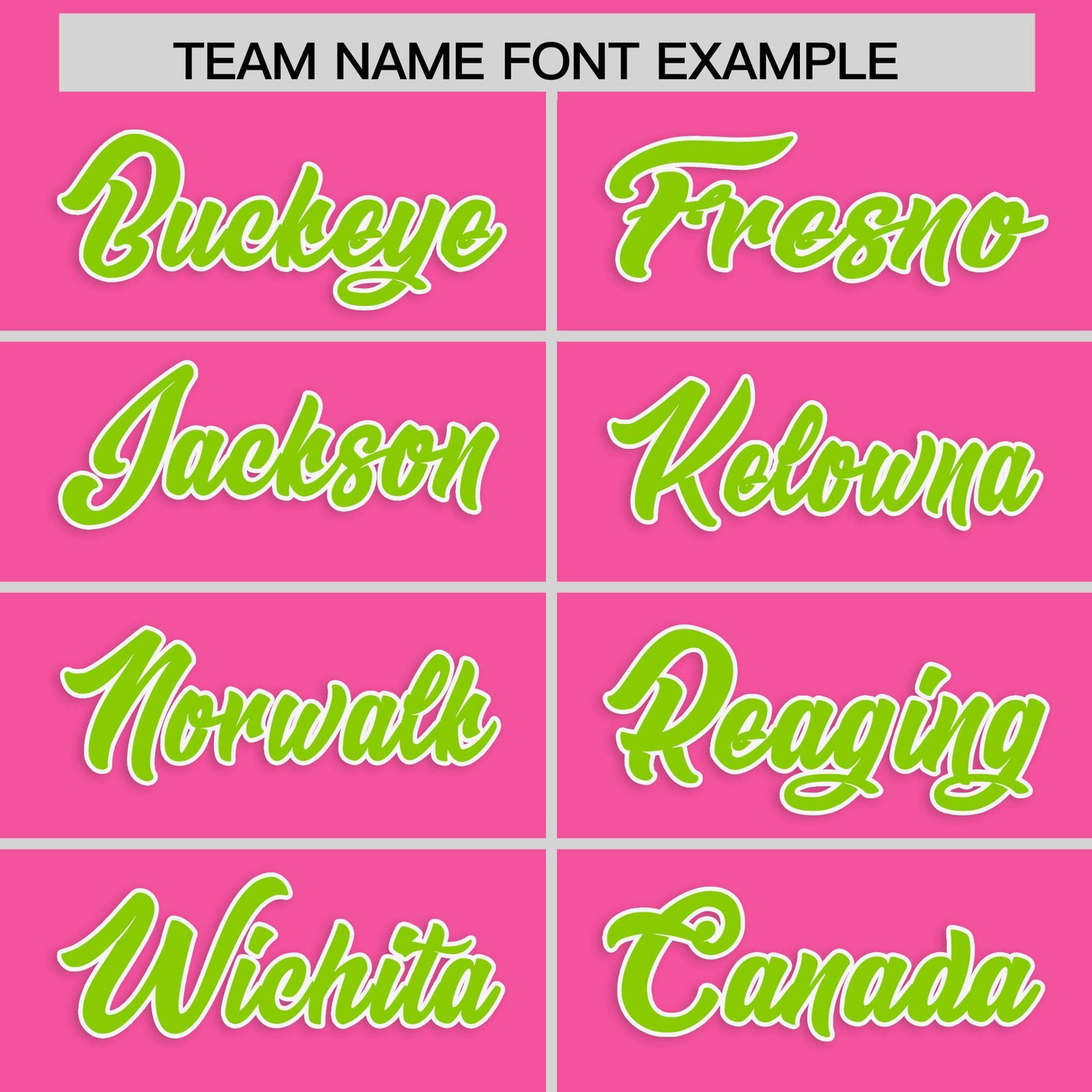 Custom Pink Neon Green Star Ribbing Authentic Baseball Jersey