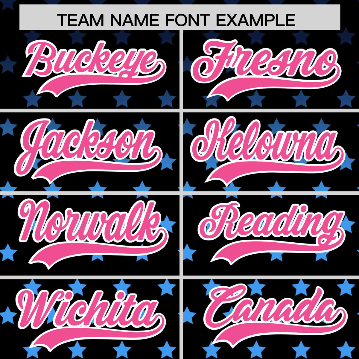 Custom Black Pink-White Raglan Sleeve Personalized Star Print Authentic Baseball Jersey