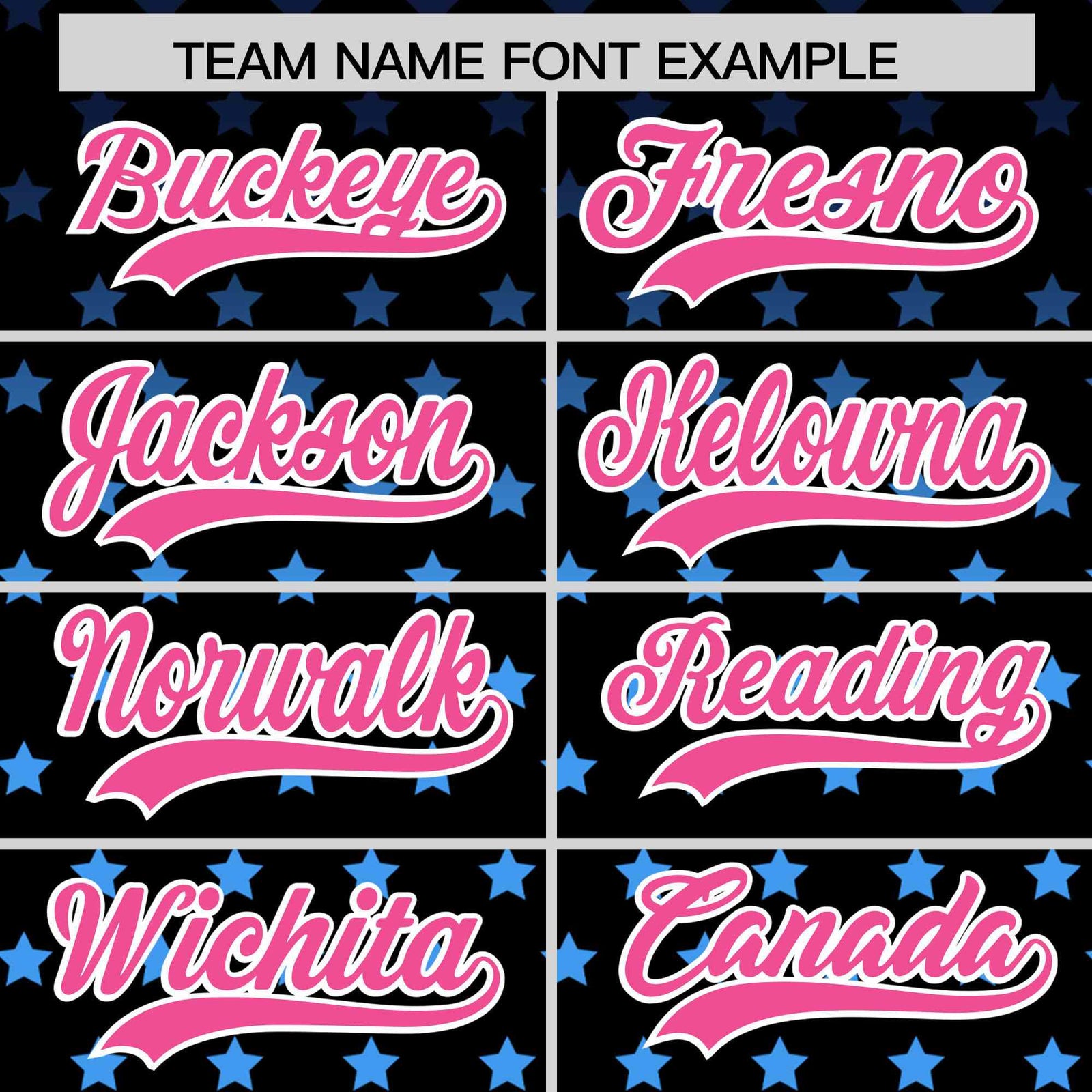 Custom Black Pink-White Raglan Sleeve Personalized Star Print Authentic Baseball Jersey