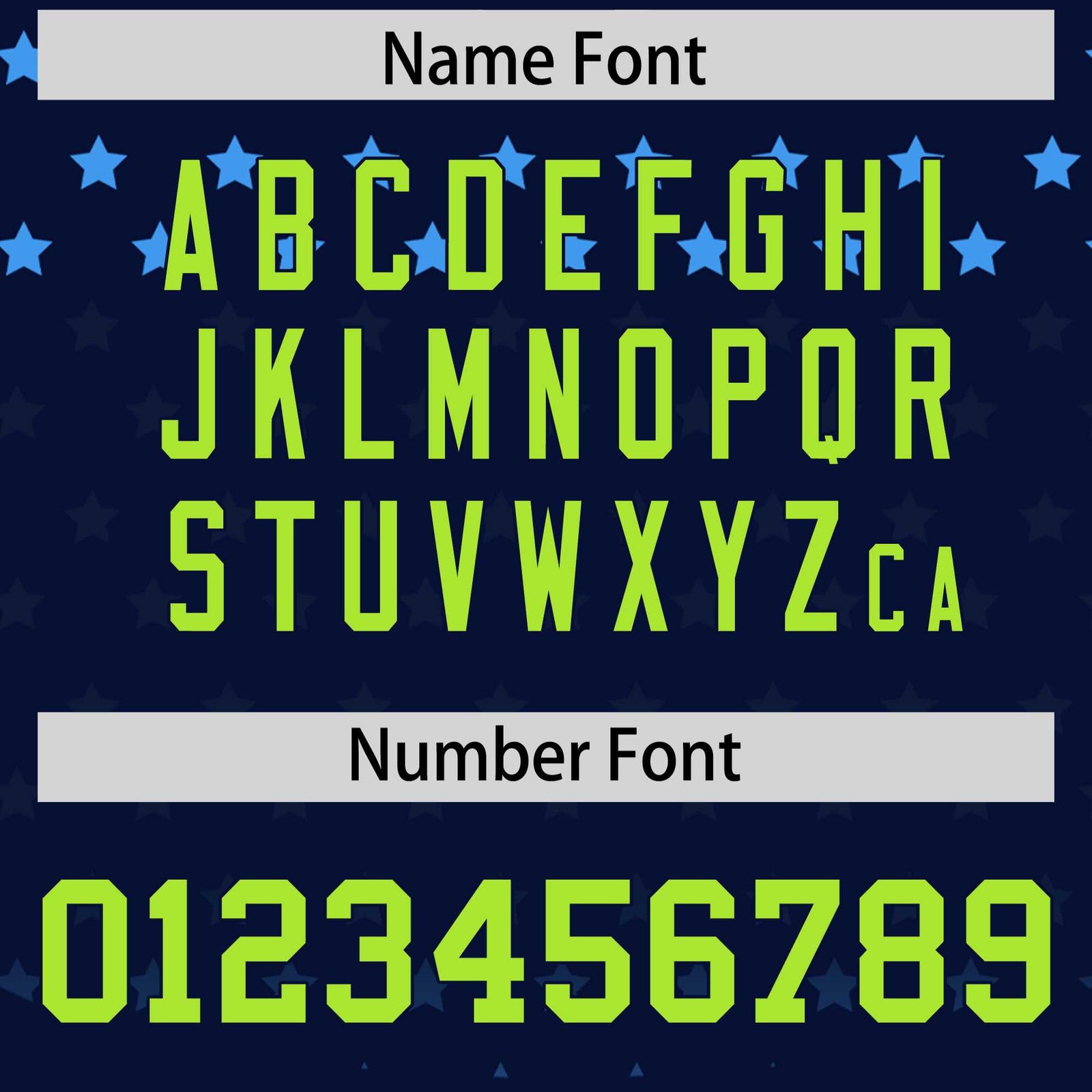 Custom Navy Neon Green-White Raglan Sleeve Personalized Star Print Authentic Baseball Jersey