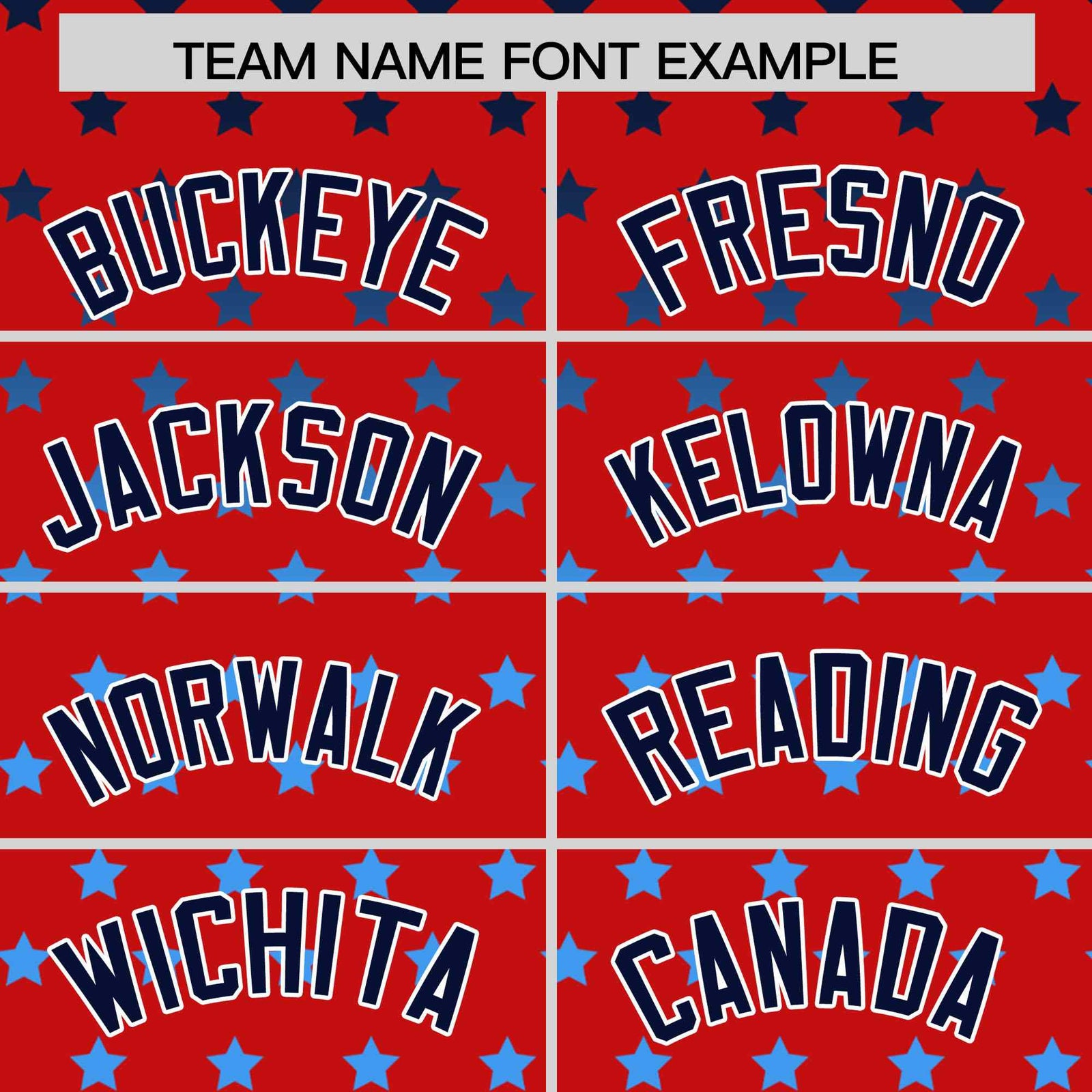 Custom Red Navy-White Raglan Sleeve Personalized Star Print Authentic Baseball Jersey