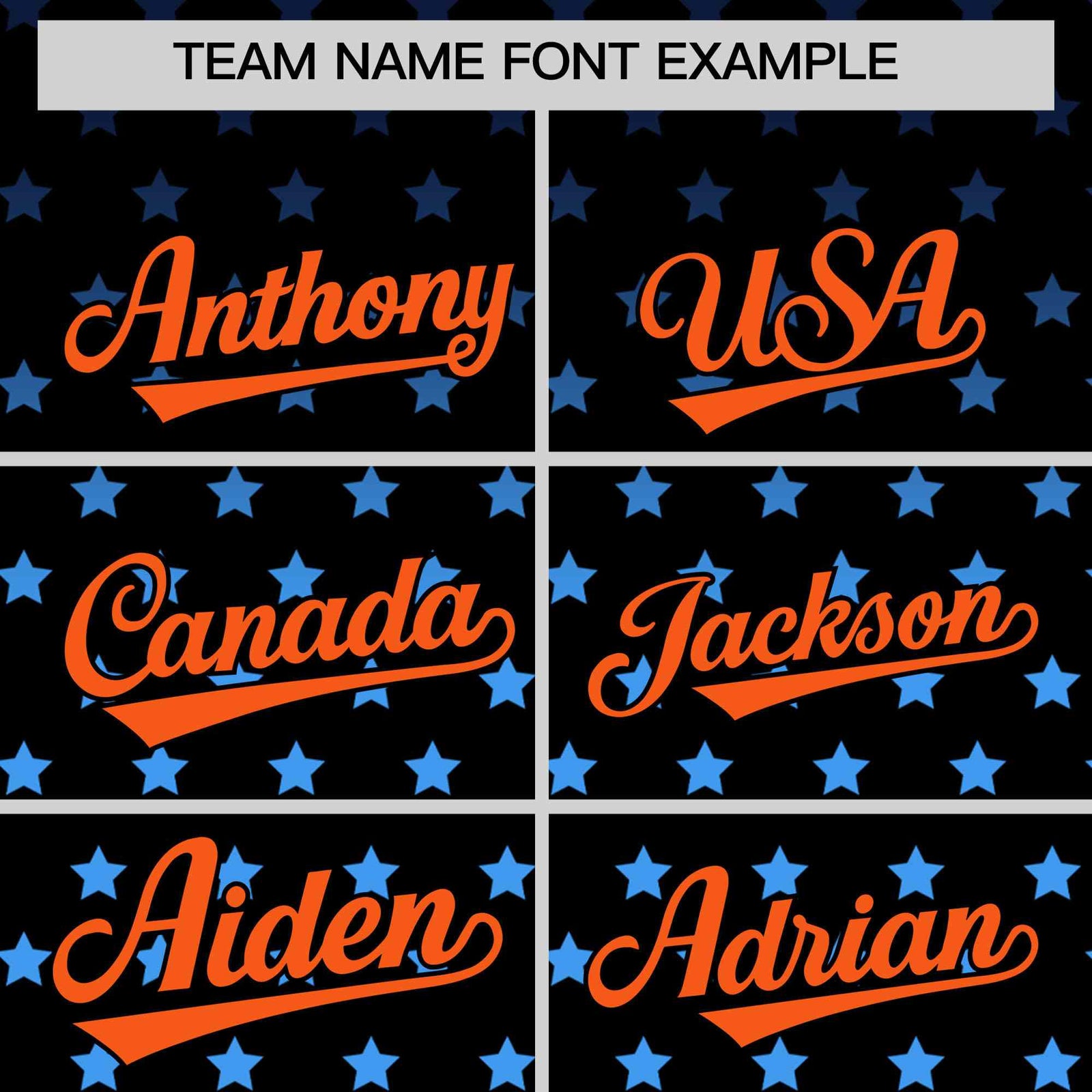 Custom Black Orange-White Raglan Sleeve Personalized Star Print Authentic Baseball Jersey