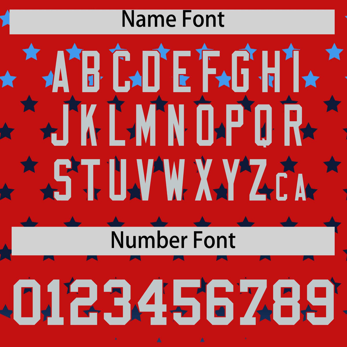 Custom Red Silver-White Raglan Sleeve Personalized Star Print Authentic Baseball Jersey