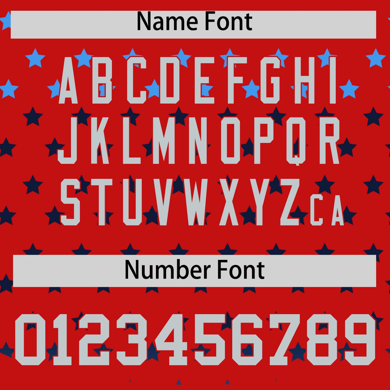 Custom Red Silver-White Raglan Sleeve Personalized Star Print Authentic Baseball Jersey