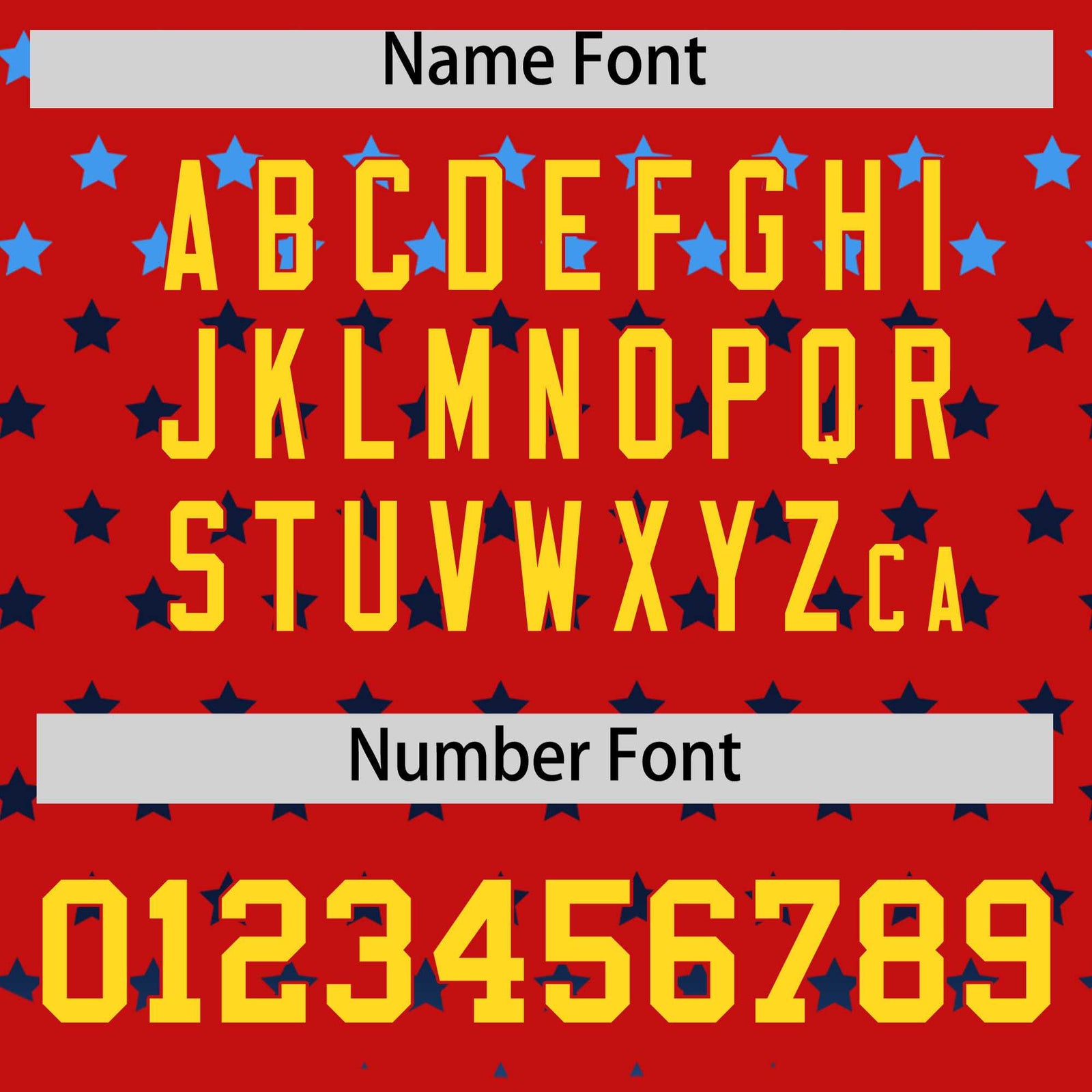 Custom Red Gold-White Raglan Sleeve Personalized Star Print Authentic Baseball Jersey