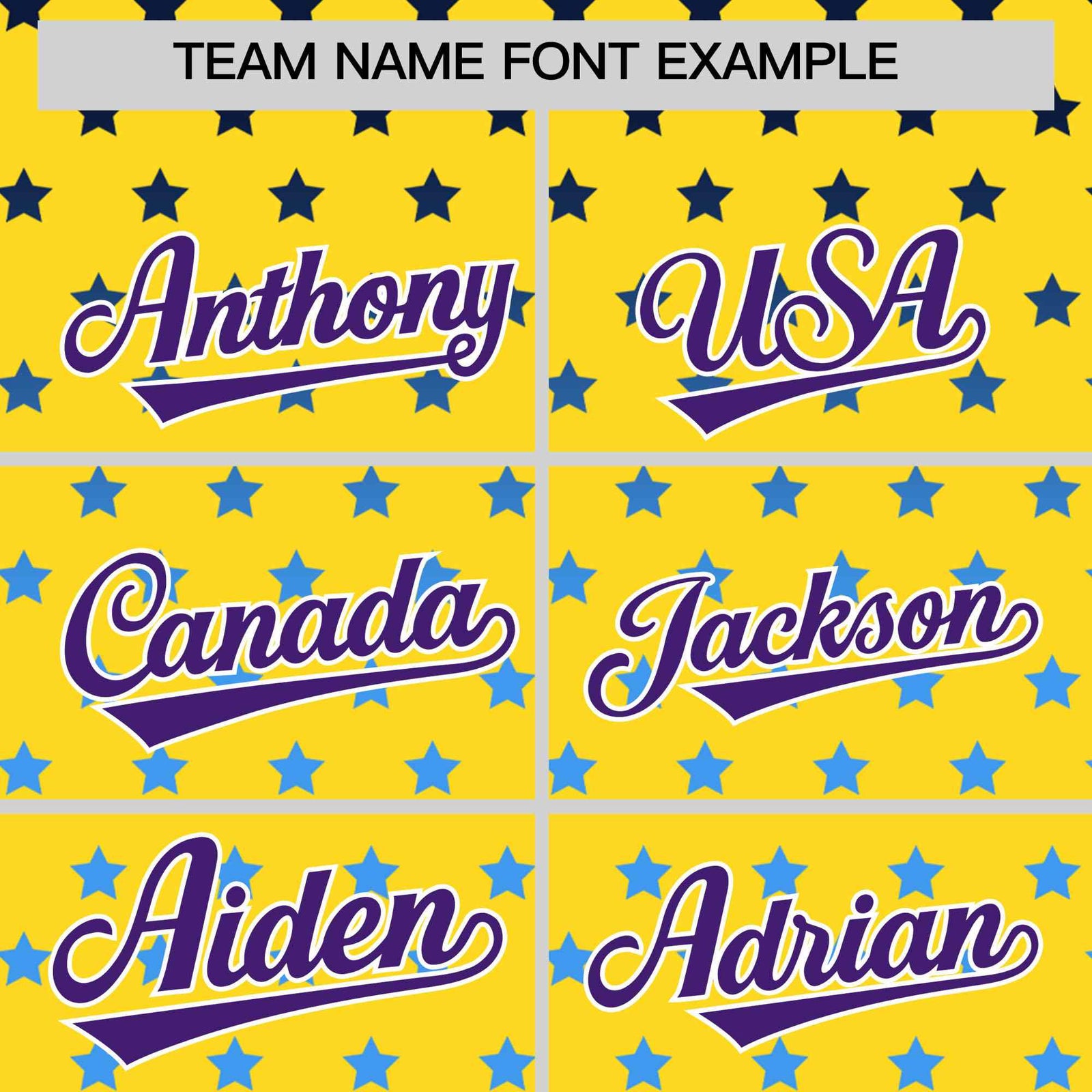 Custom Gold Purple-White Raglan Sleeve Personalized Star Print Authentic Baseball Jersey