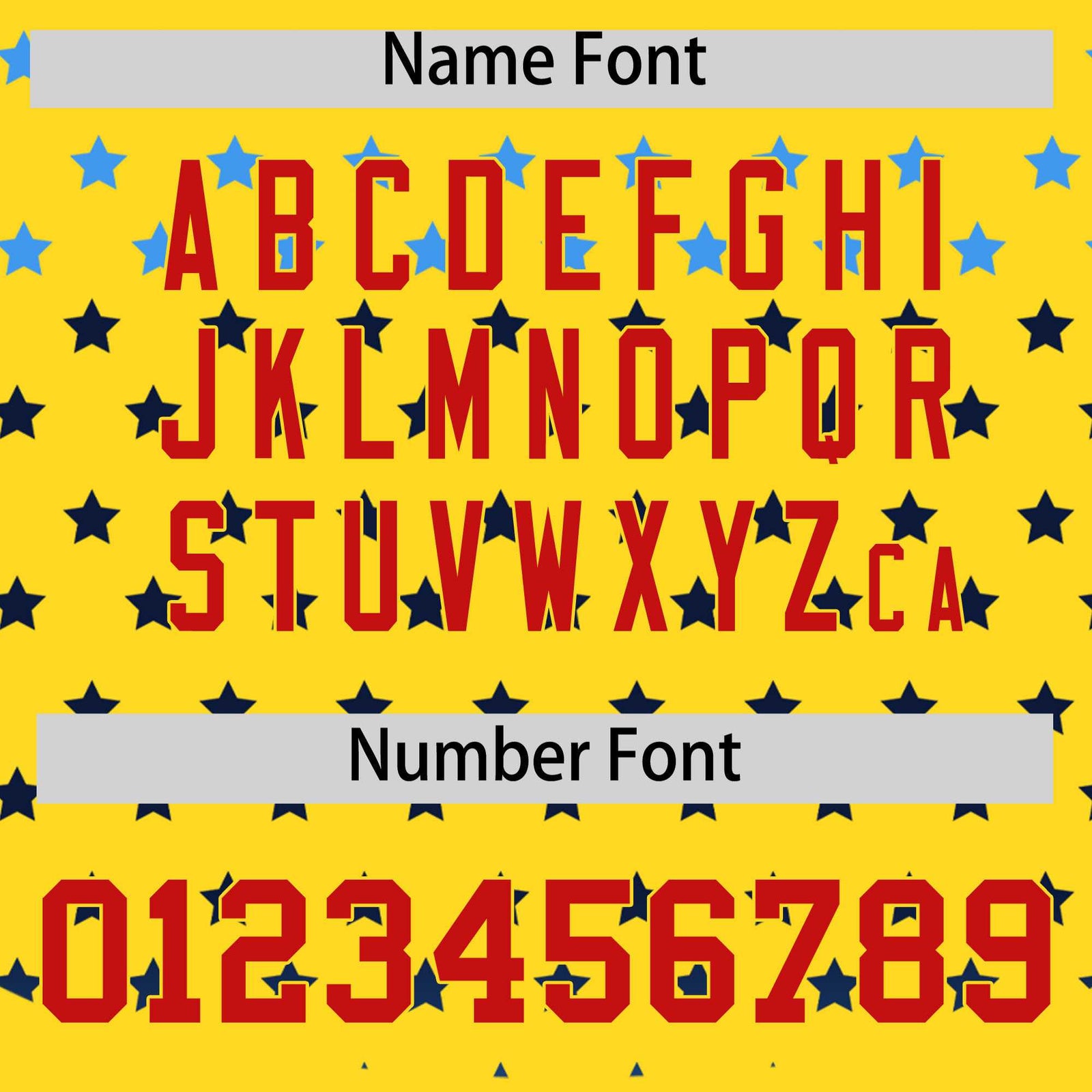 Custom Gold Red-White Raglan Sleeve Personalized Star Print Authentic Baseball Jersey