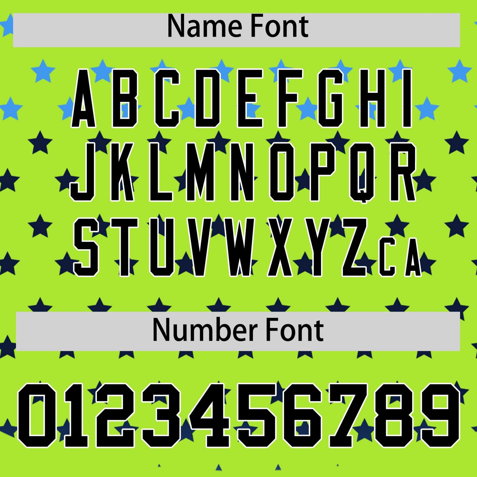 Custom Neon Green Black-White Raglan Sleeve Personalized Star Print Authentic Baseball Jersey