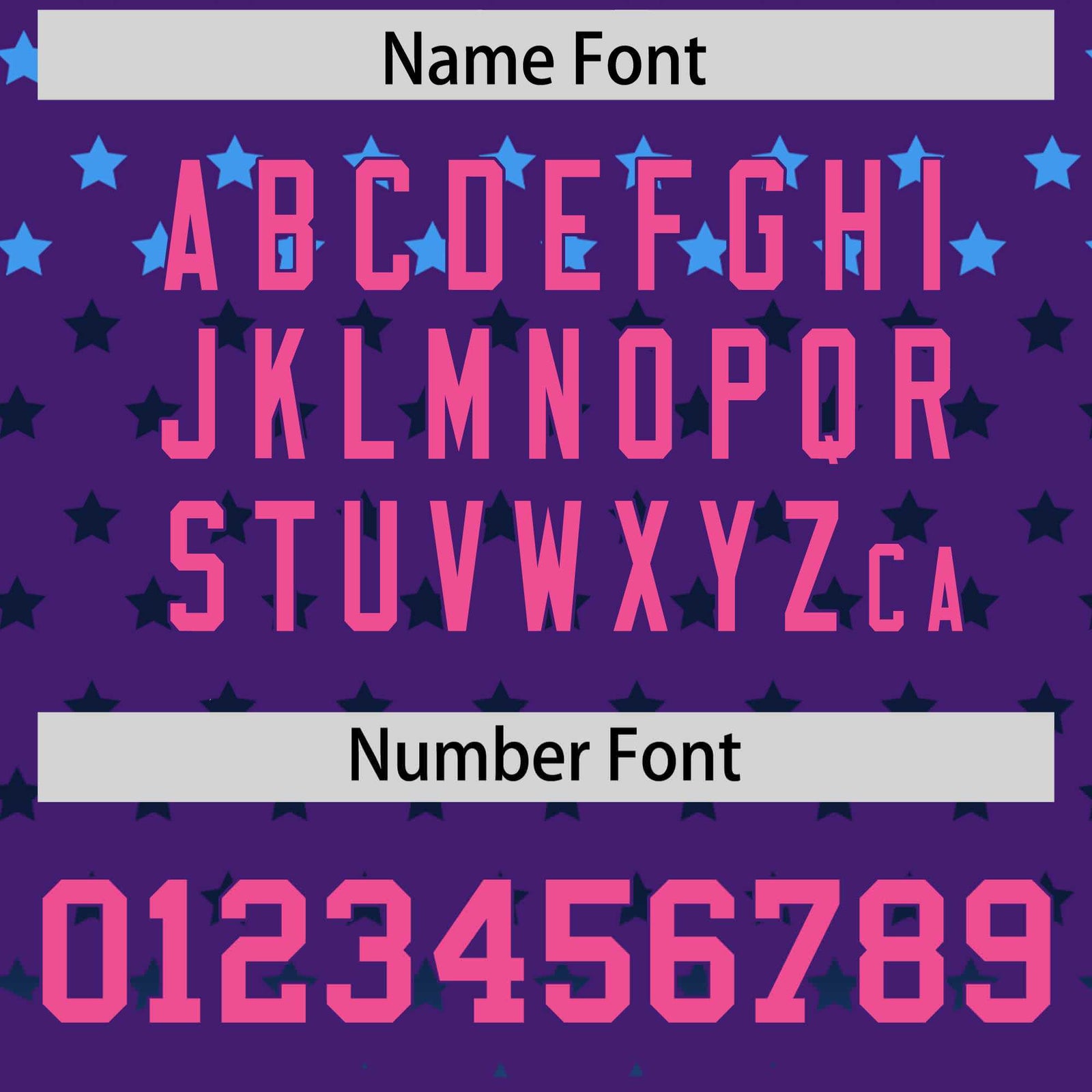 Custom Purple Pink-White Raglan Sleeve Personalized Star Print Authentic Baseball Jersey