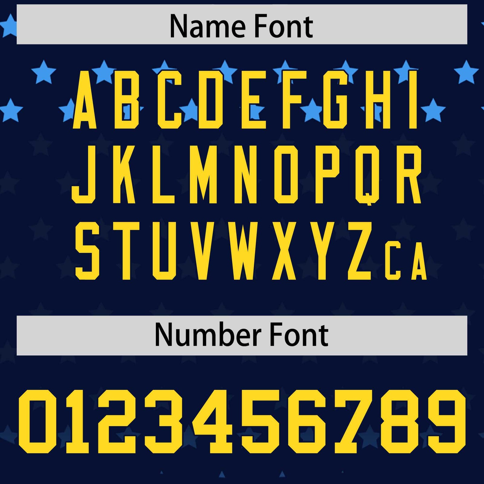 Custom Navy Gold-White Raglan Sleeve Personalized Star Print Authentic Baseball Jersey