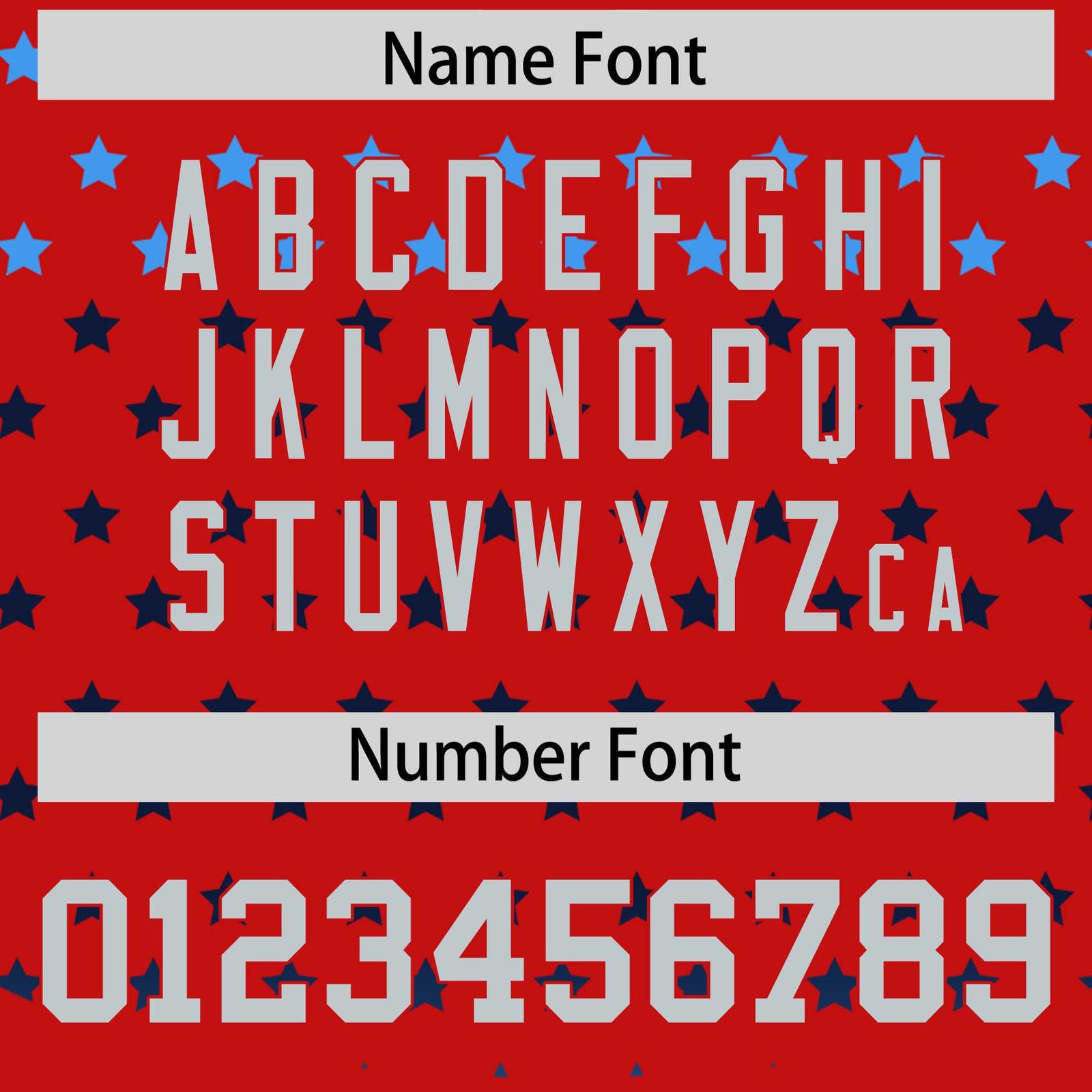 Custom Red Silver-White Raglan Sleeve Personalized Star Print Authentic Baseball Jersey