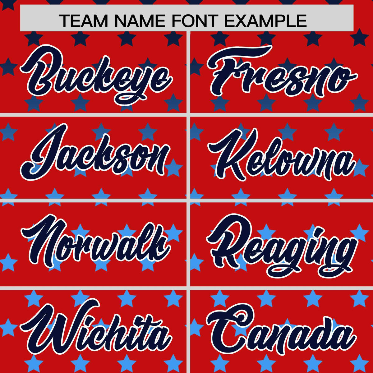 Custom Red Navy-White Raglan Sleeve Personalized Star Print Authentic Baseball Jersey