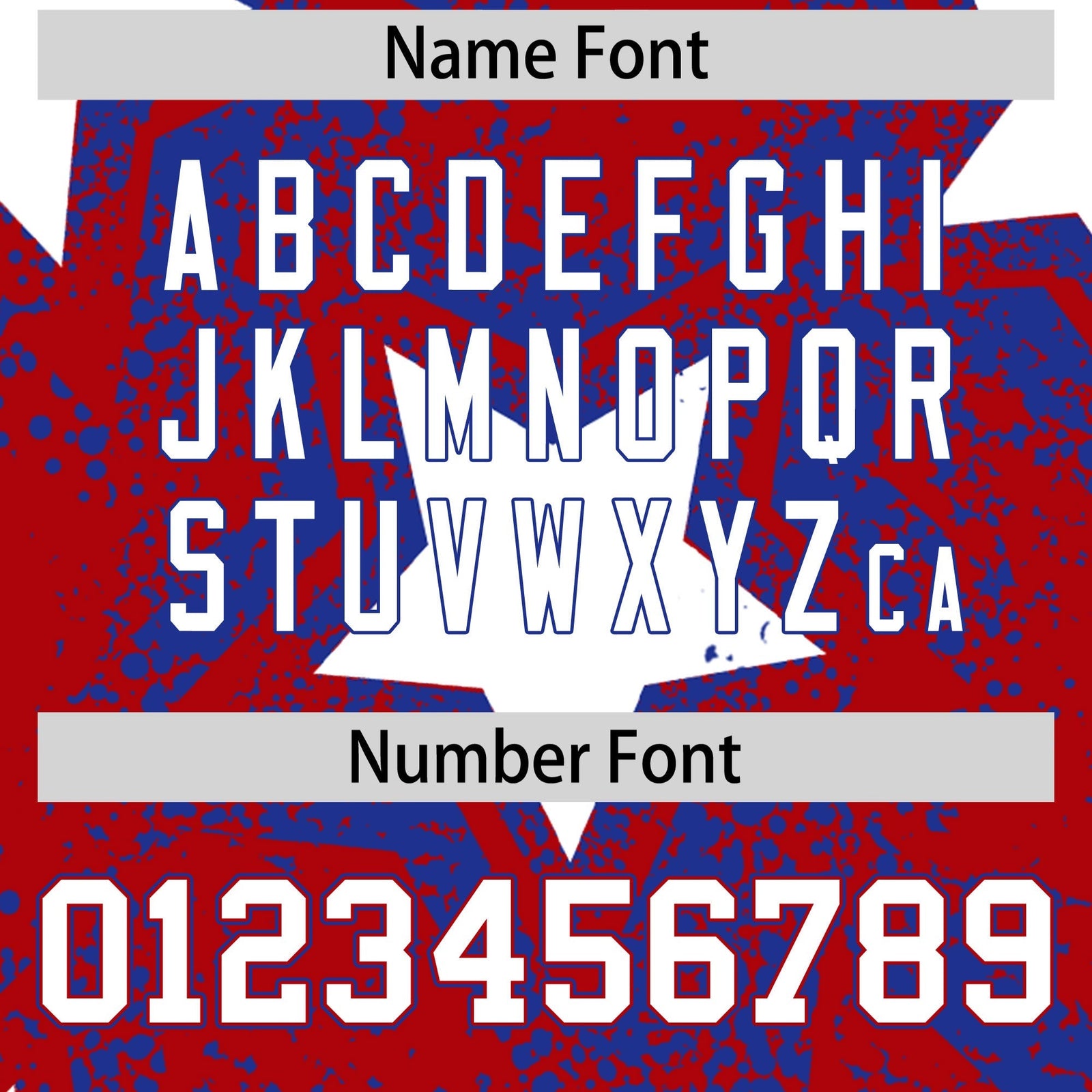 Custom Red Royal Blue White Star Graffiti Team Baseball Jerseys With Custom Names, Numbers & Logos Lightweight Baseball Jersey| KXKSHOP