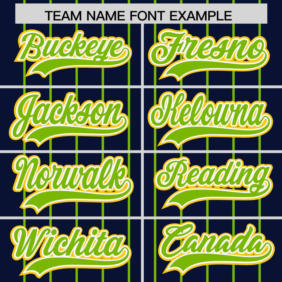 Custom Navy Neon Green Stripe Fashion Sleeves Gradient Authentic Baseball Jersey