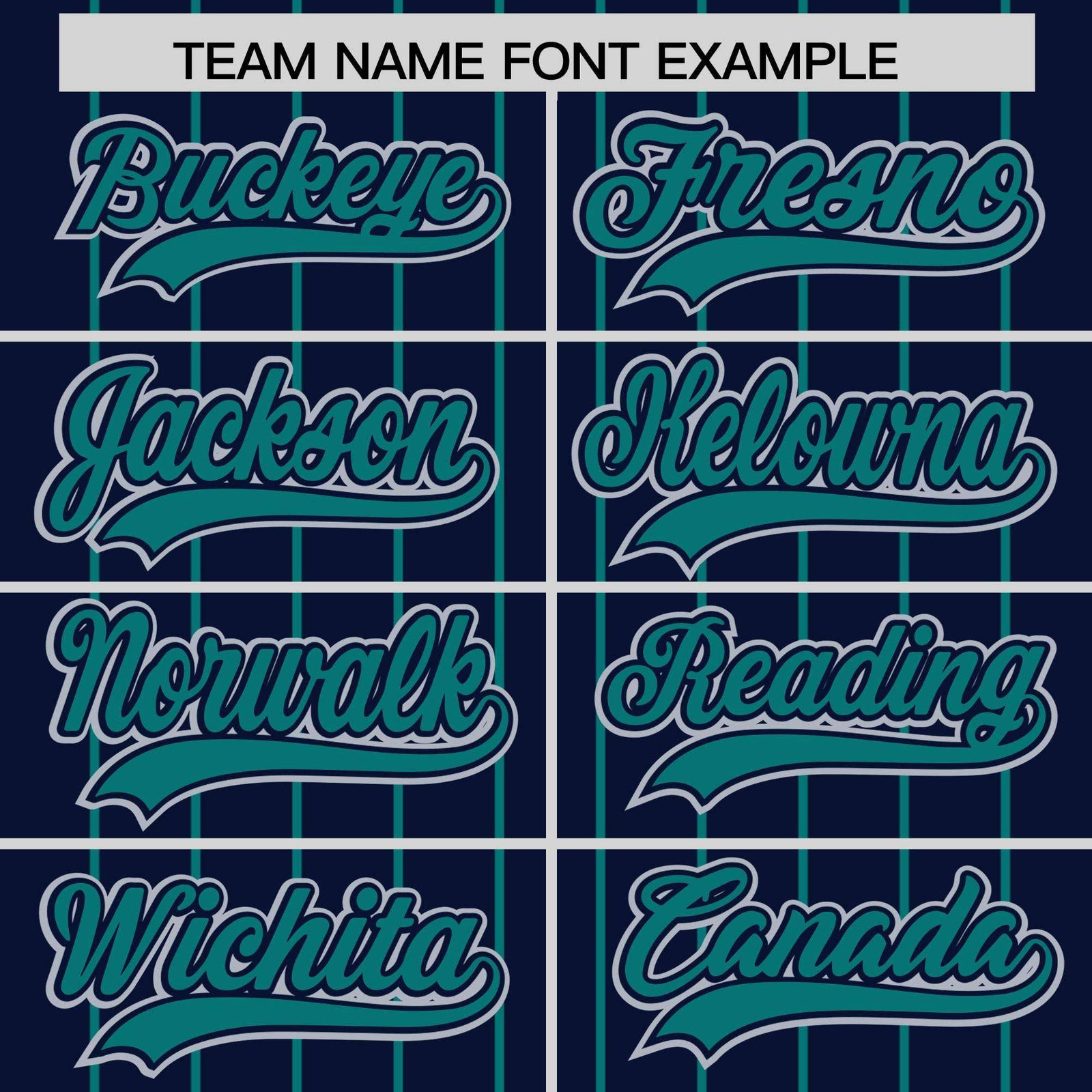 Custom Navy Aqua Stripe Fashion Sleeves Gradient Authentic Baseball Jersey