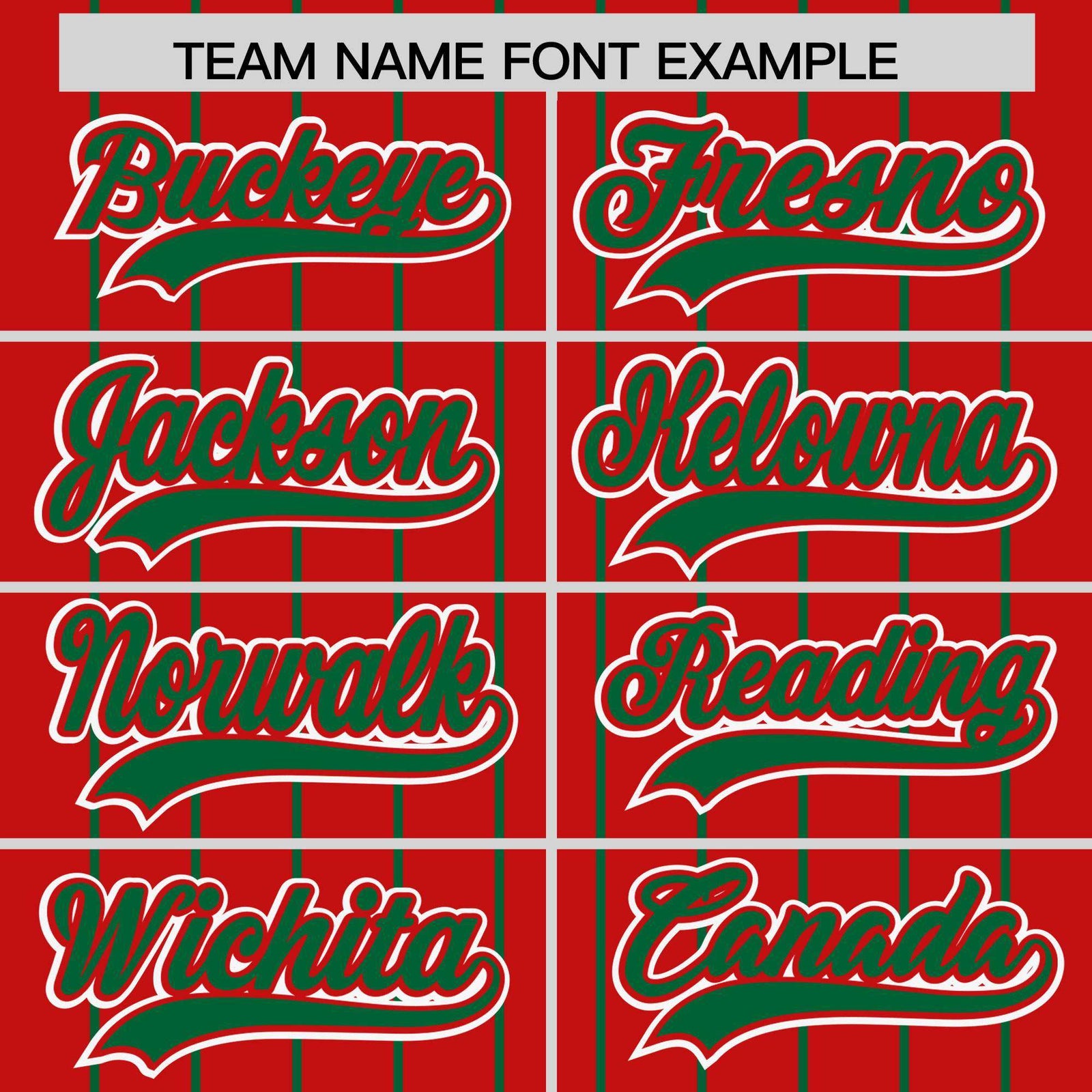 Custom Red Kelly Green Stripe Fashion Sleeves Gradient Authentic Baseball Jersey