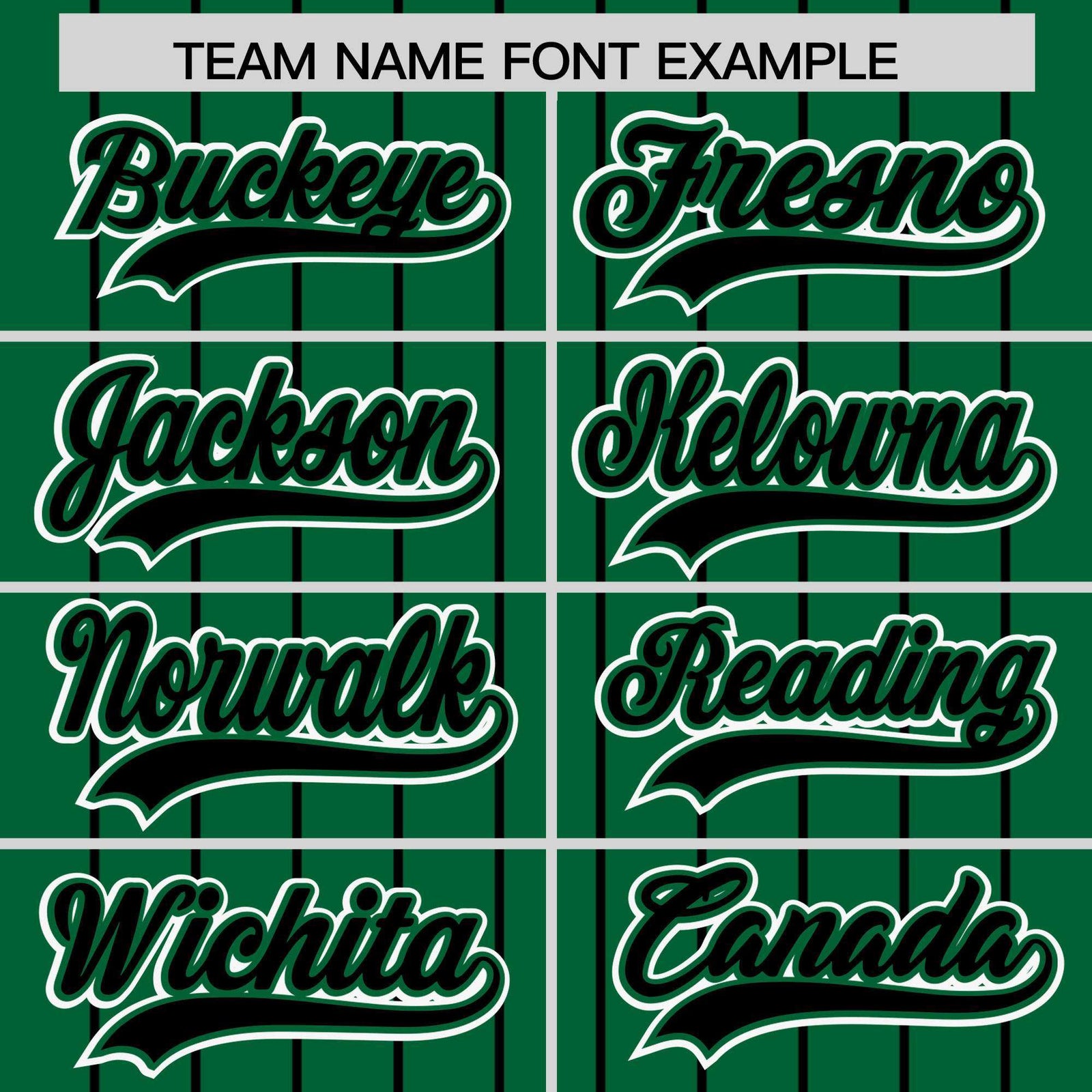 Custom Kelly Green Black Stripe Fashion Sleeves Gradient Authentic Baseball Jersey