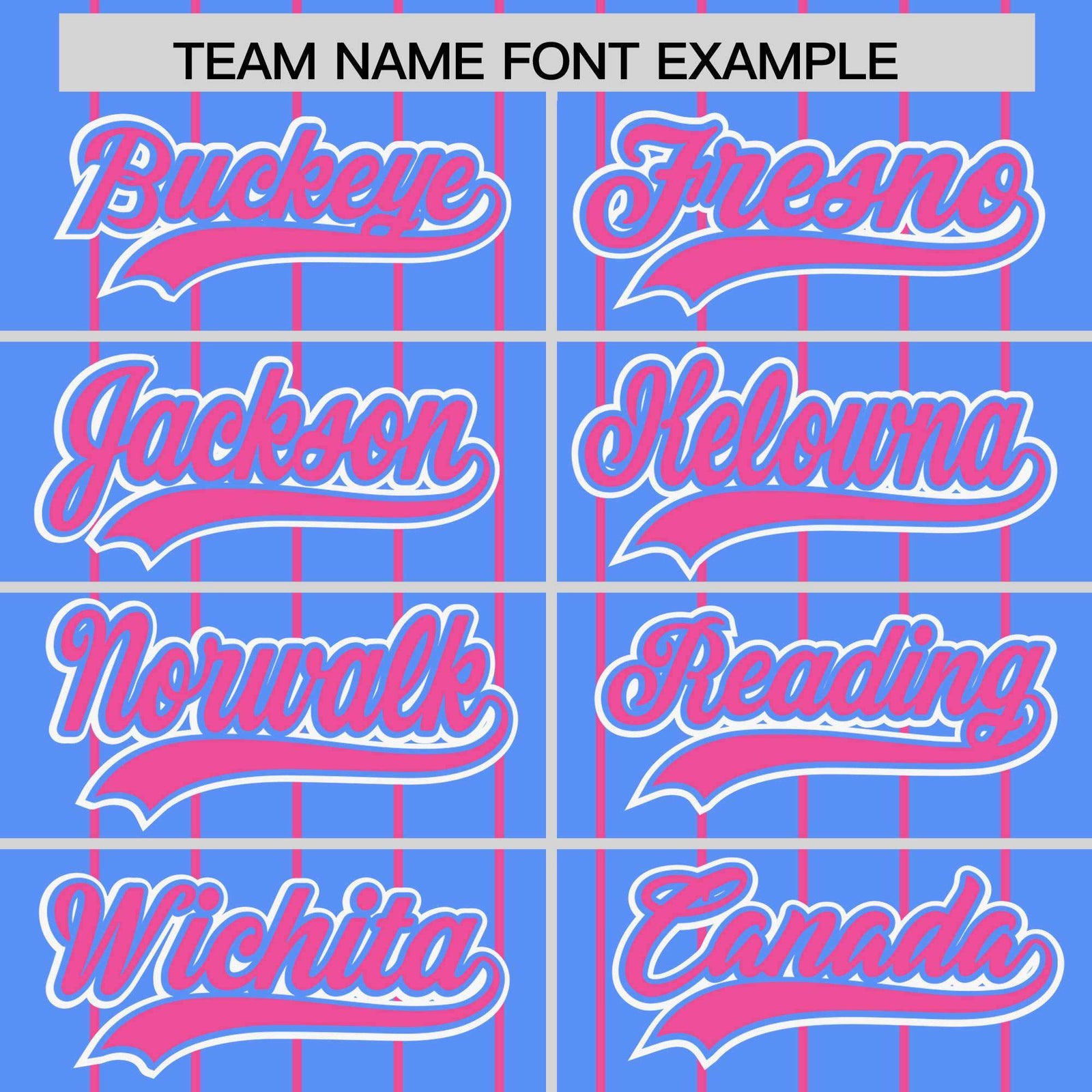 Custom Powder Blue Pink Stripe Fashion Sleeves Gradient Authentic Baseball Jersey