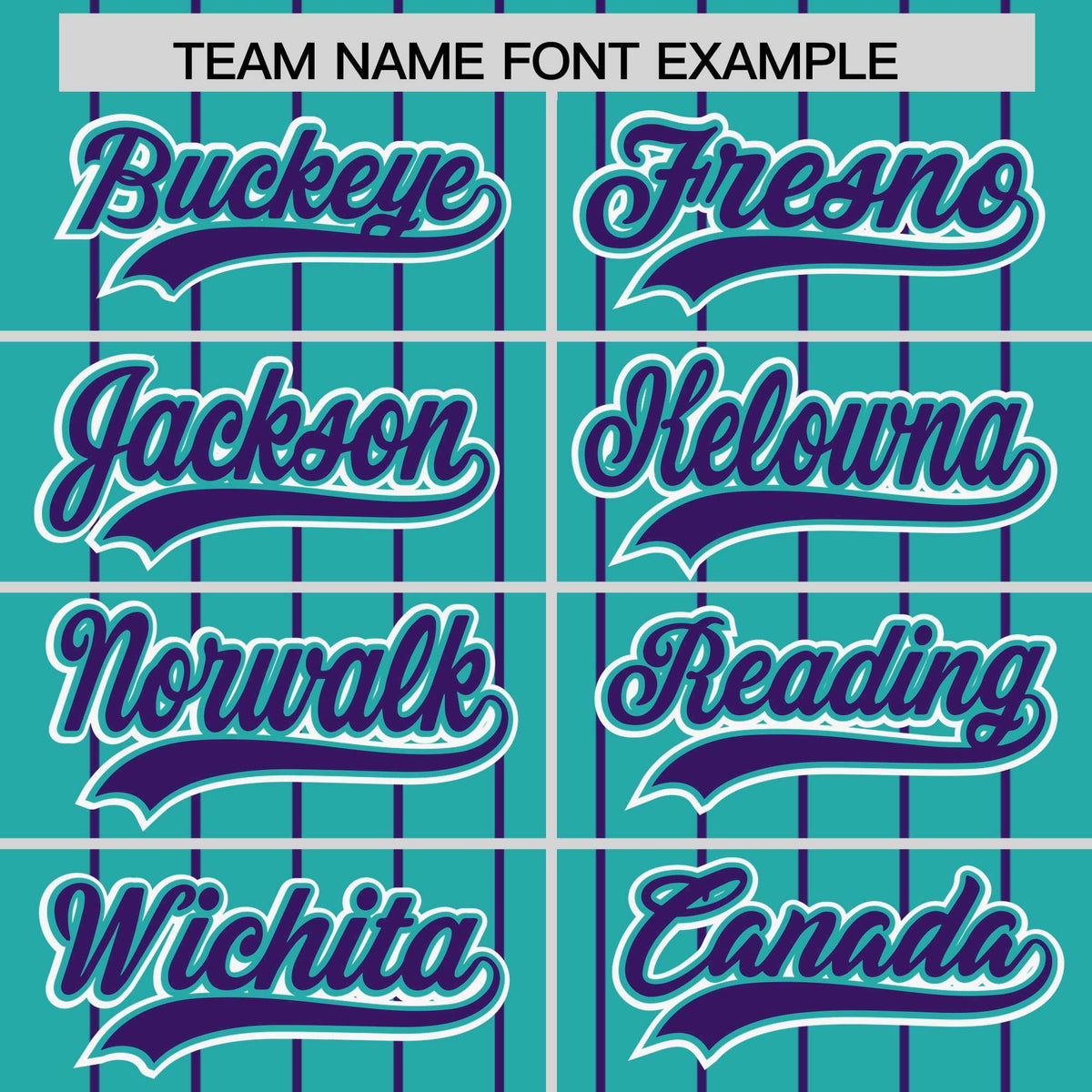 Custom Aqua Purple Stripe Fashion Sleeves Gradient Authentic Baseball Jersey