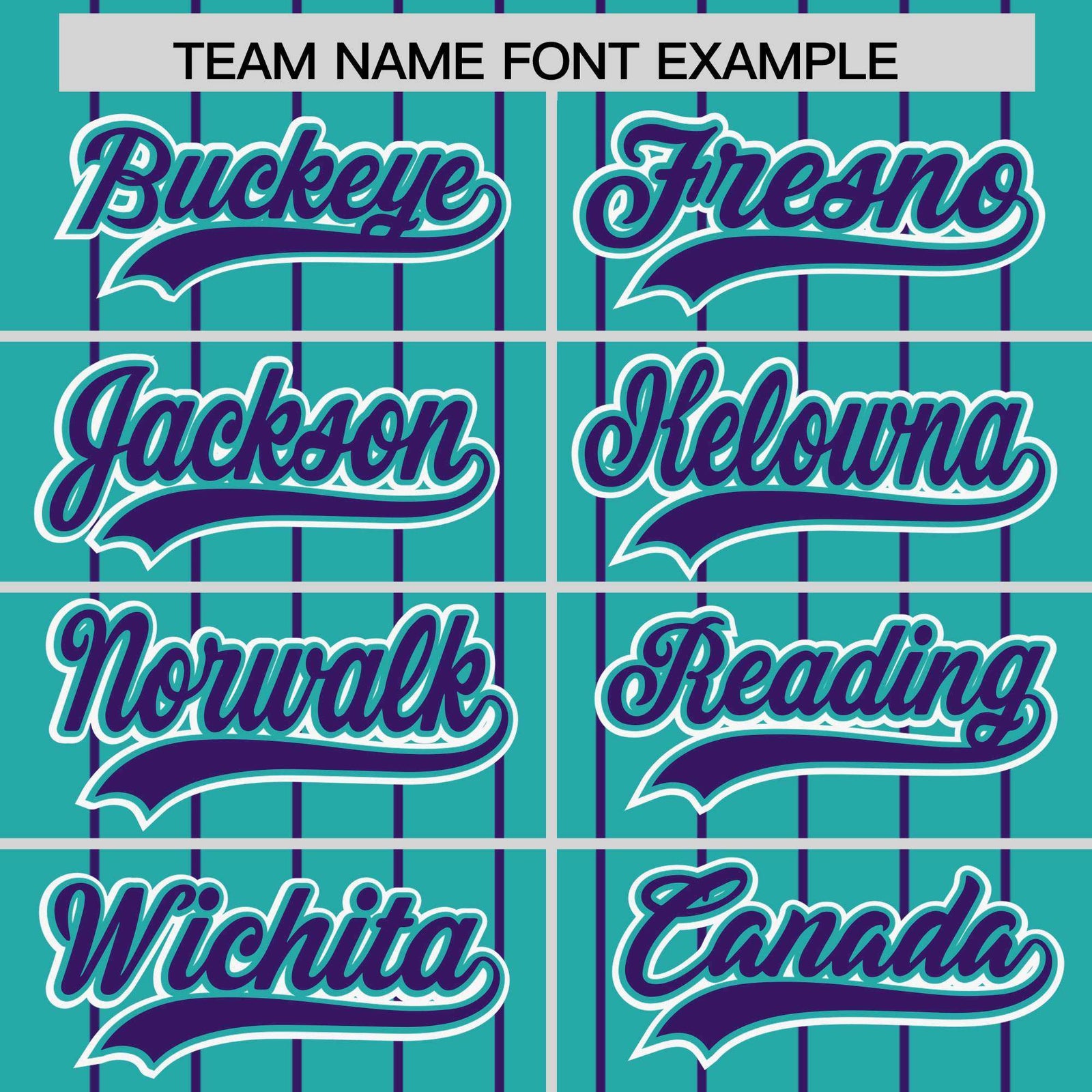 Custom Aqua Purple Stripe Fashion Sleeves Gradient Authentic Baseball Jersey