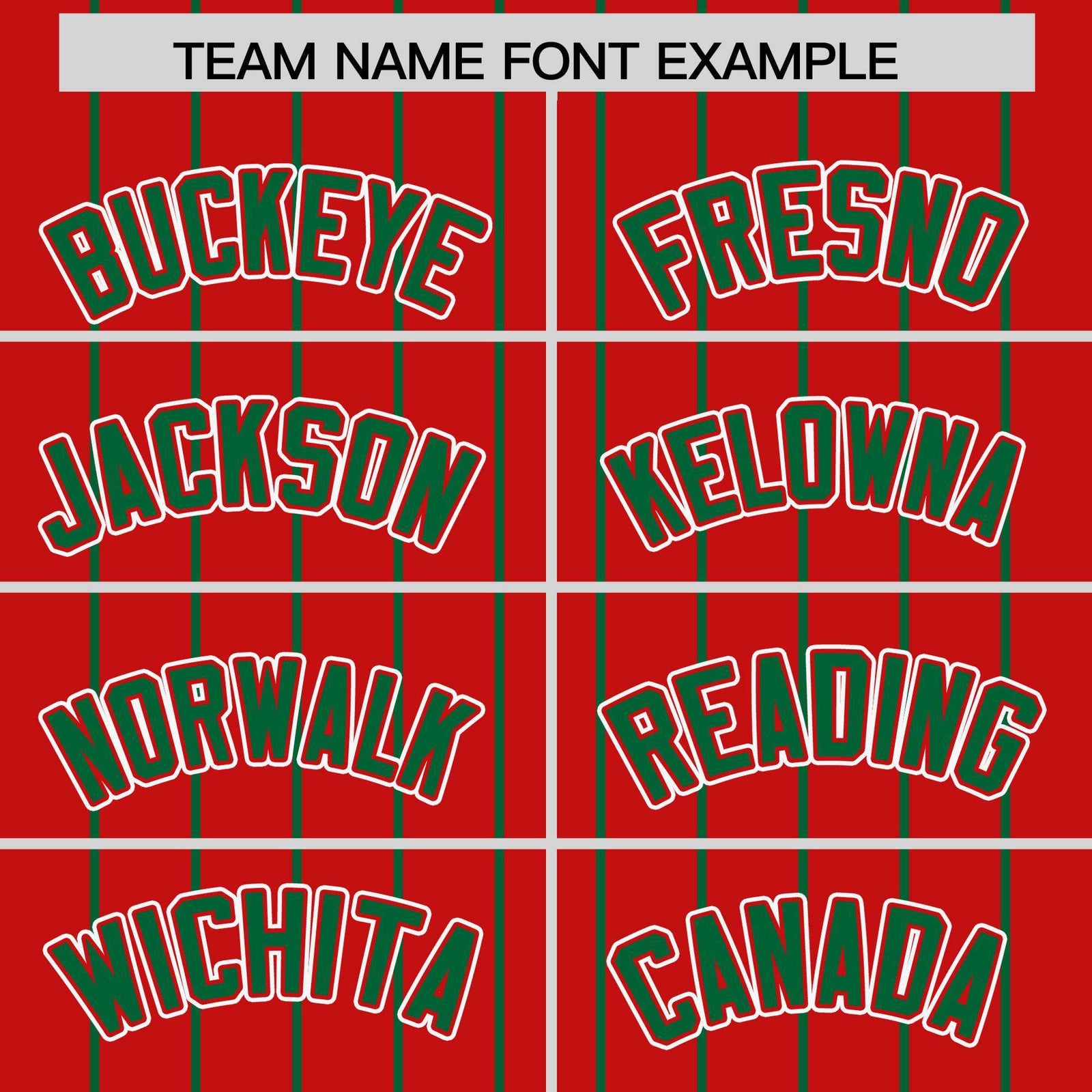 Custom Red Kelly Green Stripe Fashion Sleeves Gradient Authentic Baseball Jersey