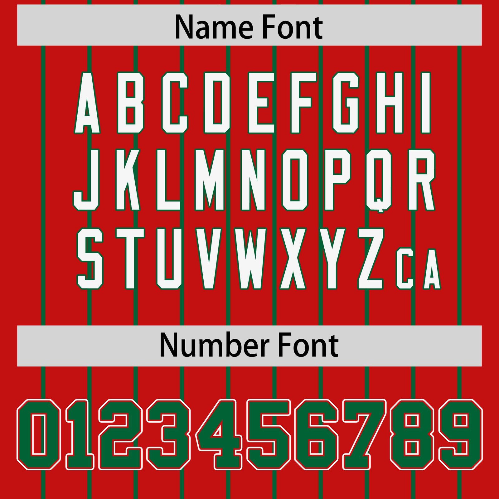 Custom Red Kelly Green Stripe Fashion Sleeves Gradient Authentic Baseball Jersey