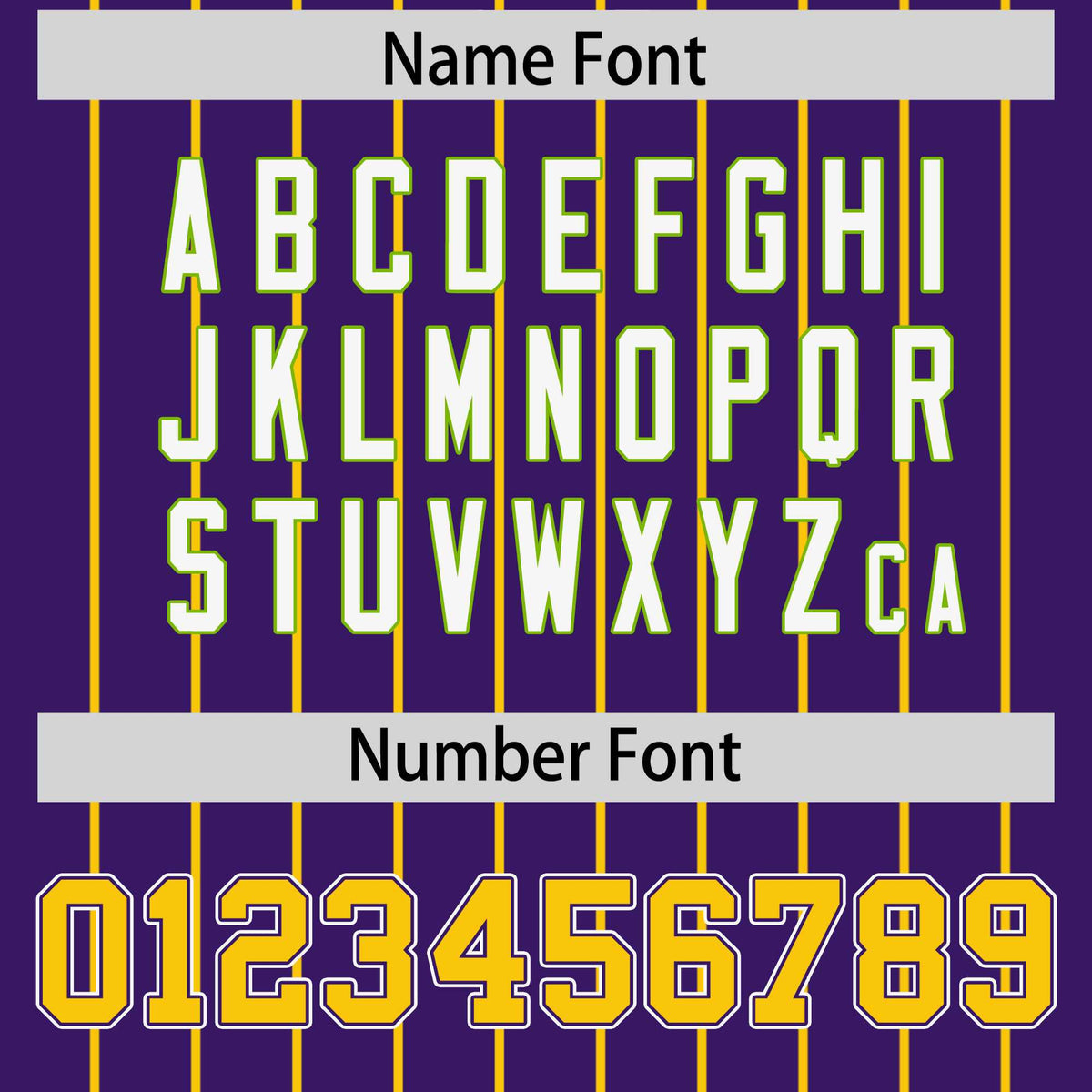 Custom Purple Gold Stripe Fashion Sleeves Gradient Authentic Baseball Jersey