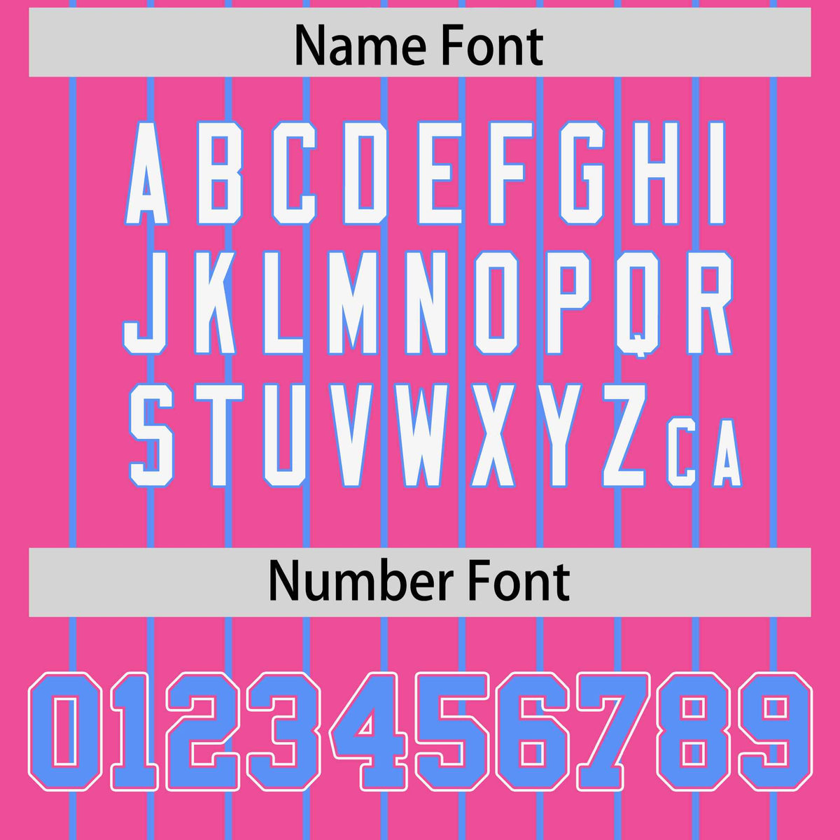 Custom Pink Powder Blue Stripe Fashion Sleeves Gradient Authentic Baseball Jersey