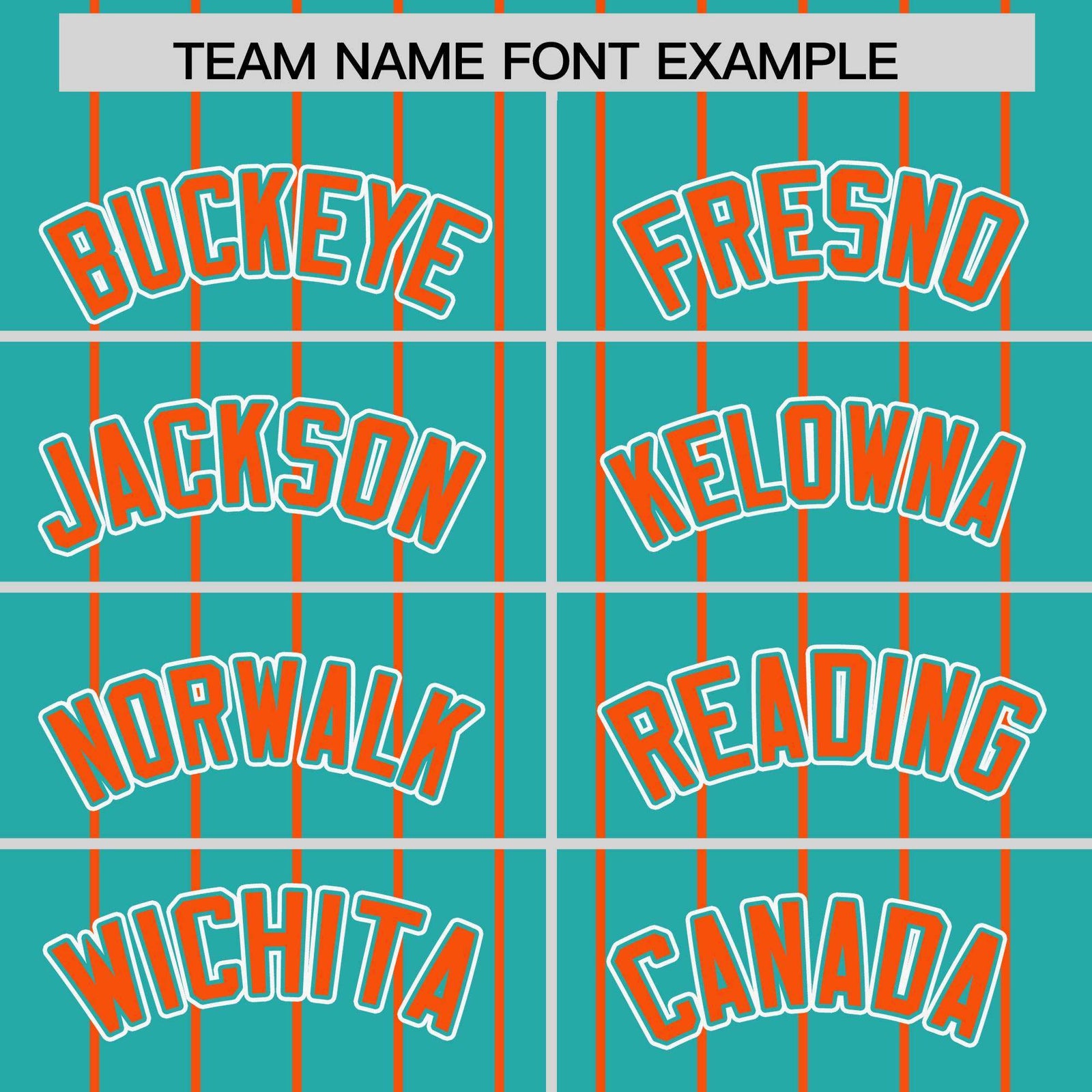 Custom Aqua Orange Stripe Fashion Sleeves Gradient Authentic Baseball Jersey