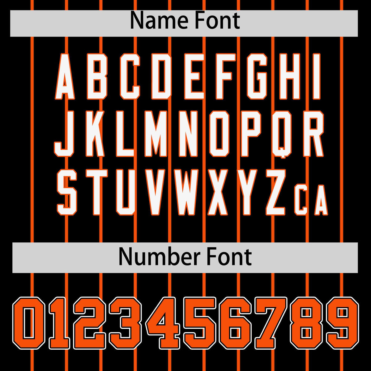 Custom Black Orange Stripe Fashion Sleeves Gradient Authentic Baseball Jersey