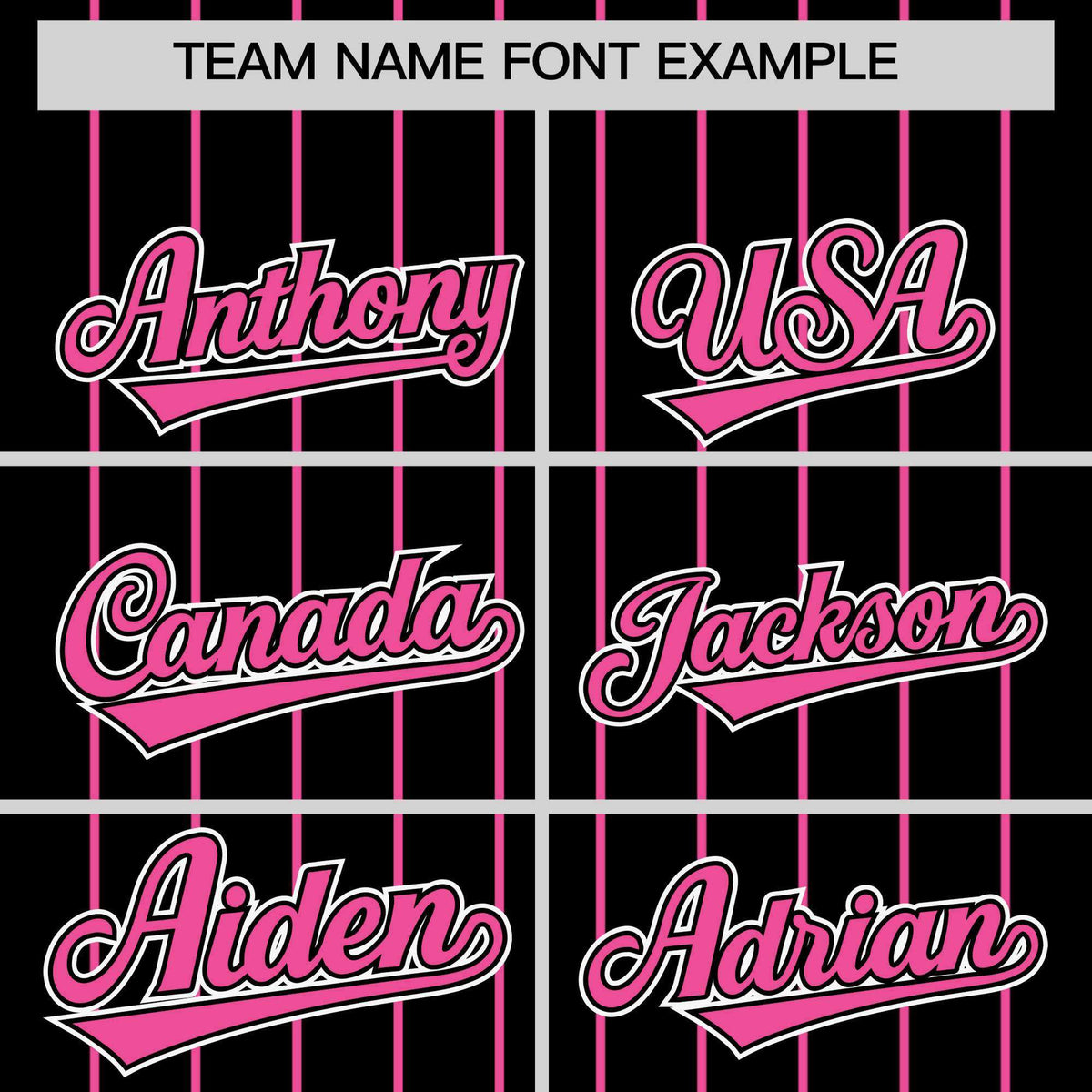 Custom Black Pink Stripe Fashion Sleeves Gradient Authentic Baseball Jersey