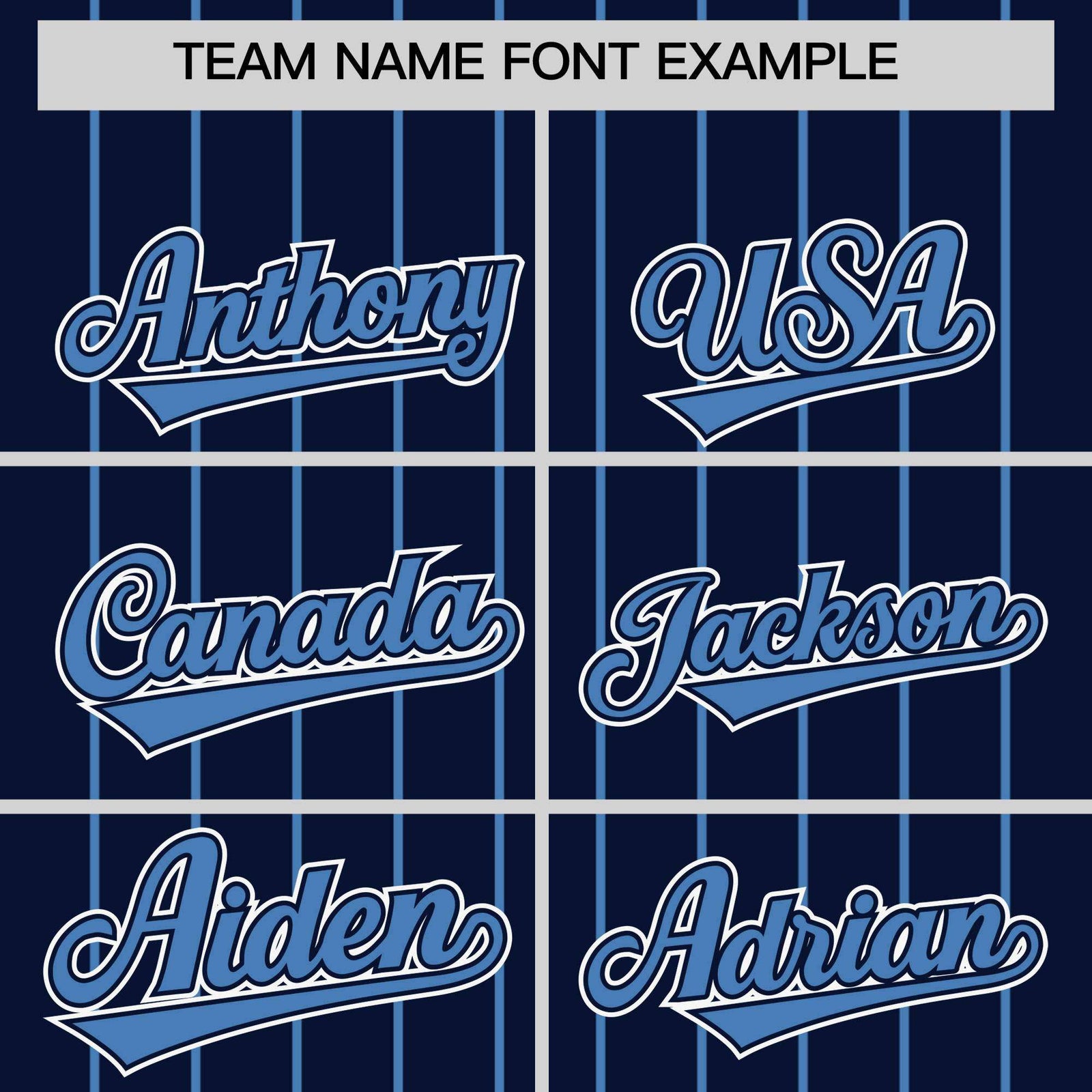 Custom Navy Light Blue Stripe Fashion Sleeves Gradient Authentic Baseball Jersey