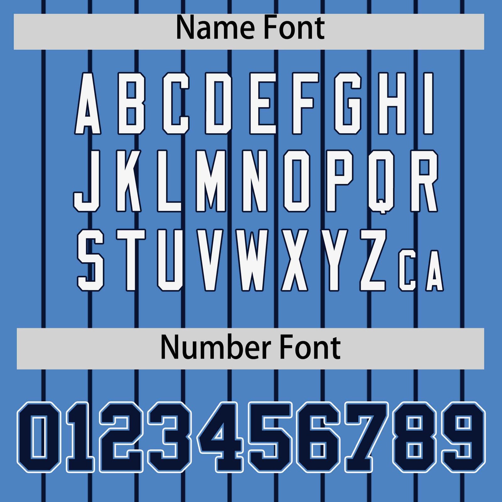 Custom Light Blue Navy Stripe Fashion Sleeves Gradient Authentic Baseball Jersey