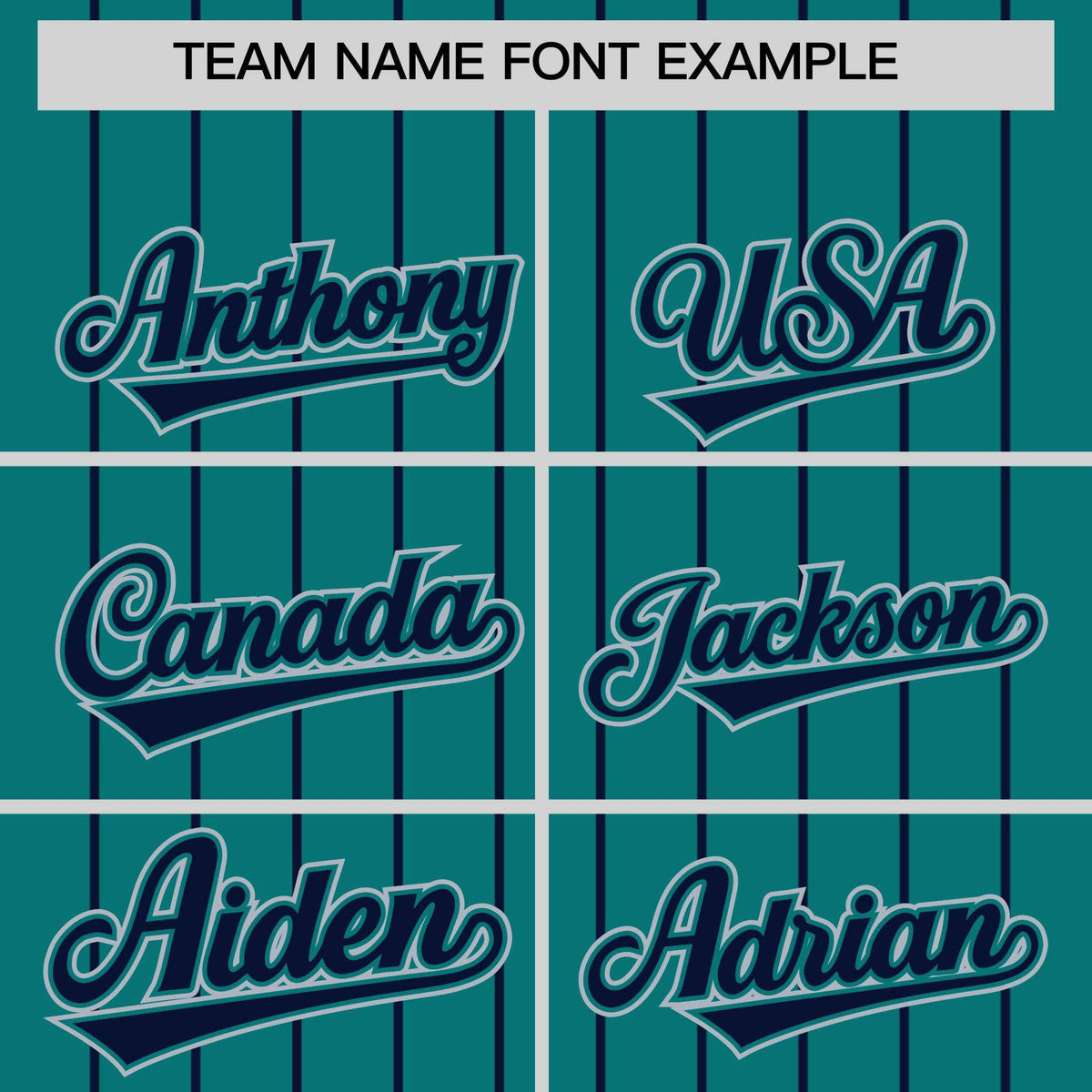 Custom Aqua Navy Stripe Fashion Sleeves Gradient Authentic Baseball Jersey