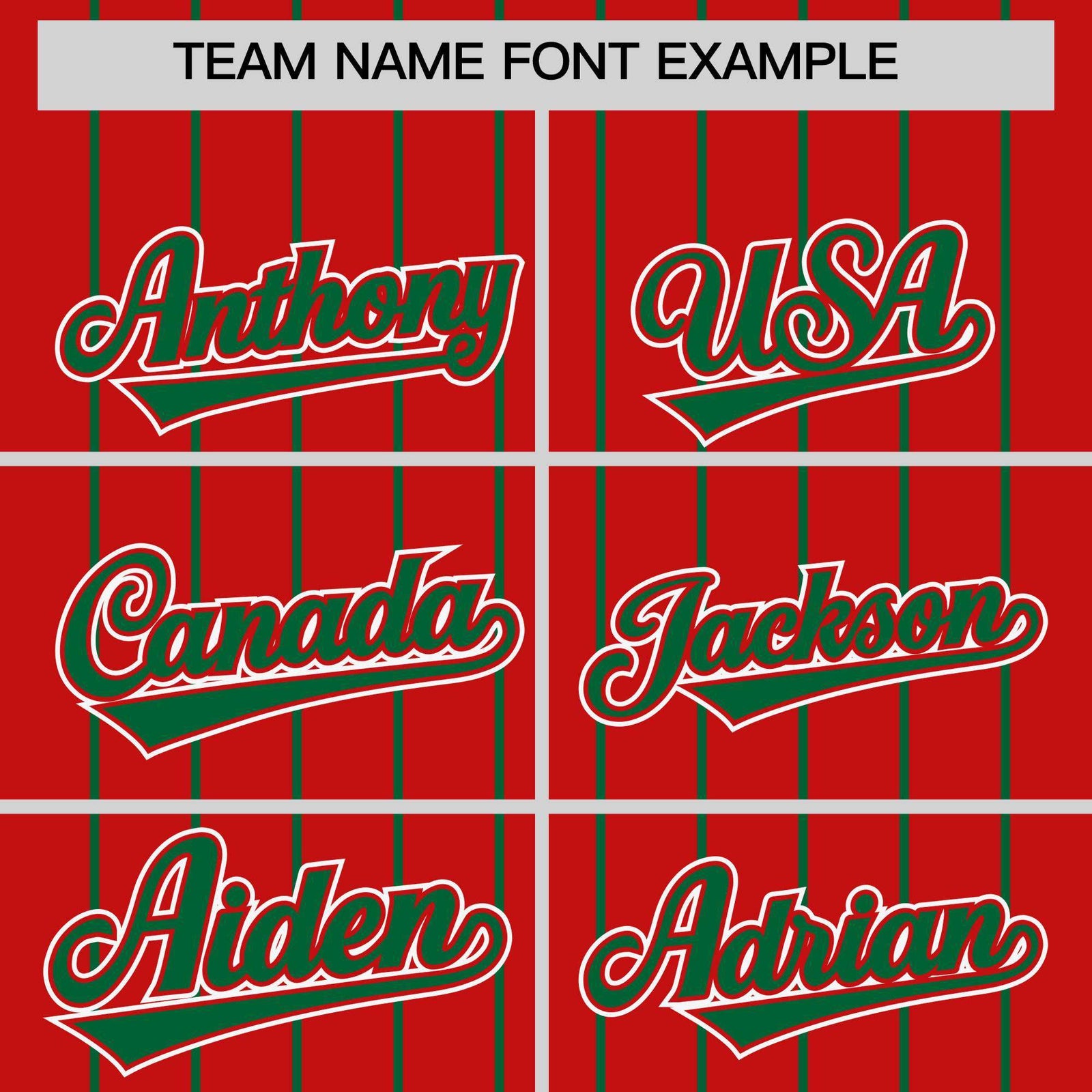 Custom Red Kelly Green Stripe Fashion Sleeves Gradient Authentic Baseball Jersey