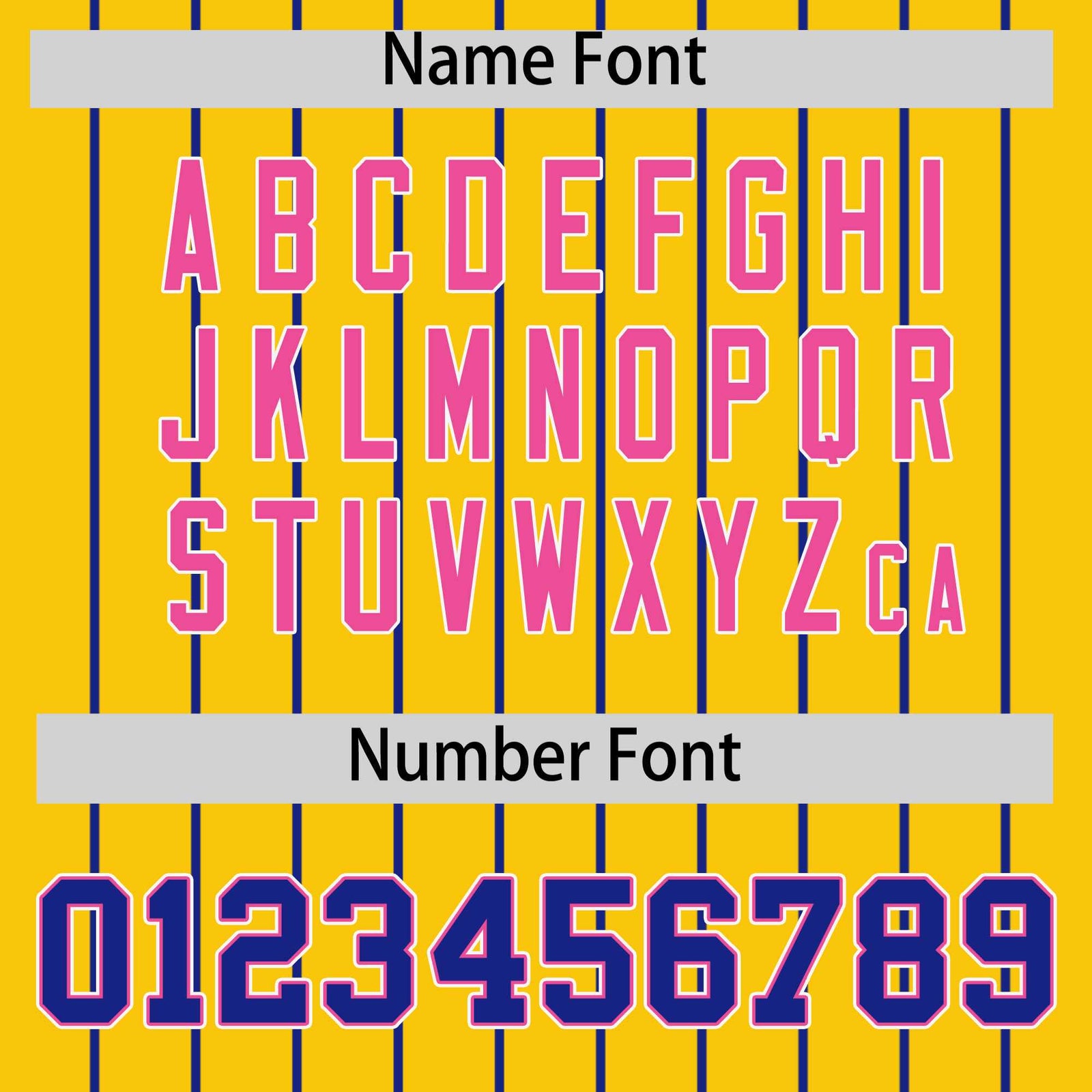 Custom Gold Royal Stripe Fashion Sleeves Gradient Authentic Baseball Jersey