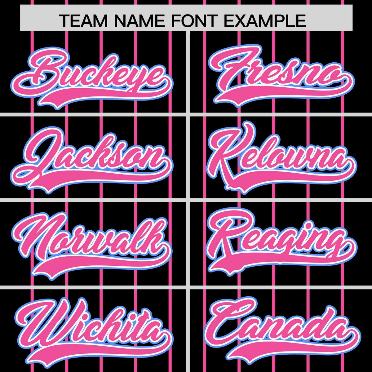 Custom Black Pink Stripe Fashion Sleeves Gradient Authentic Baseball Jersey