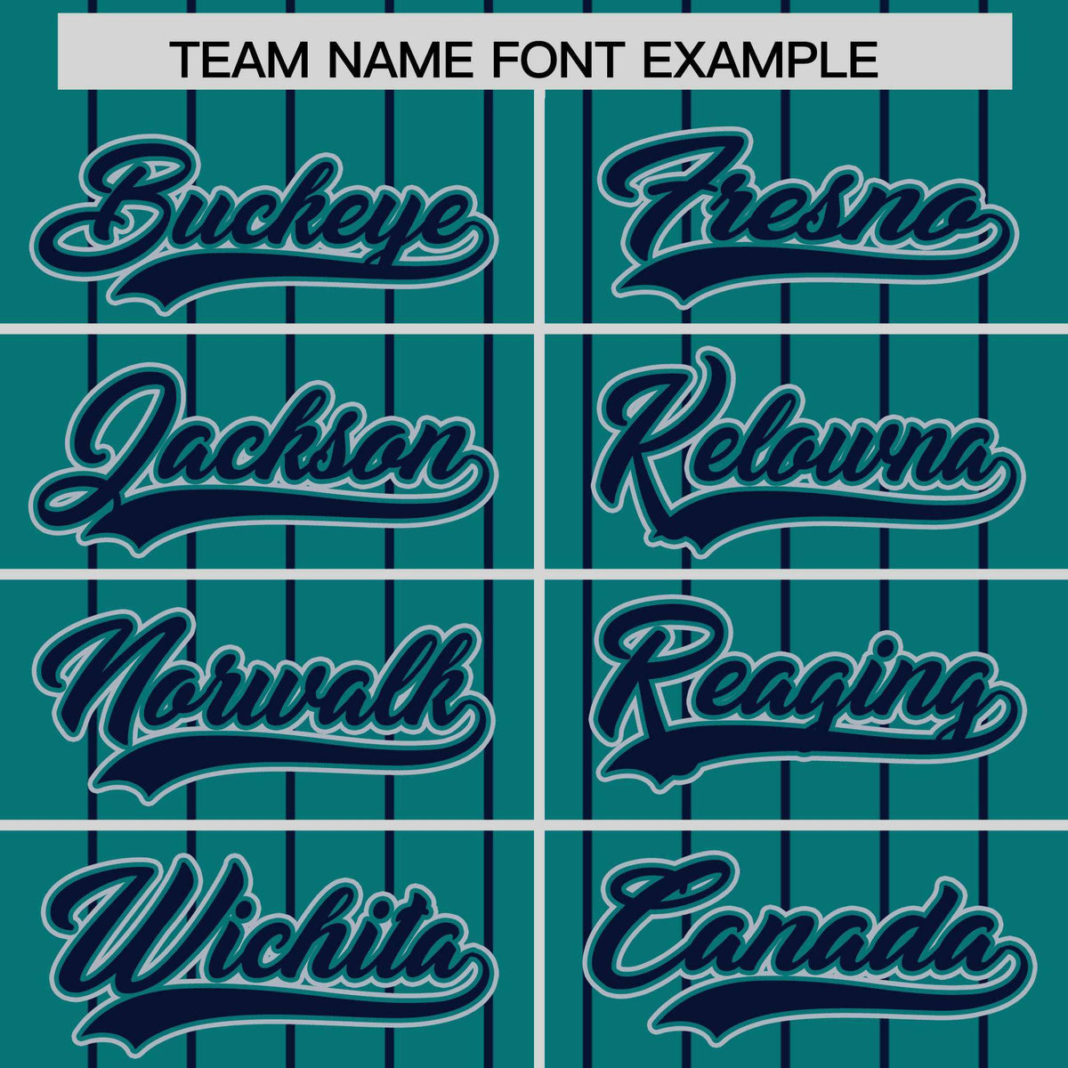 Custom Aqua Navy Stripe Fashion Sleeves Gradient Authentic Baseball Jersey