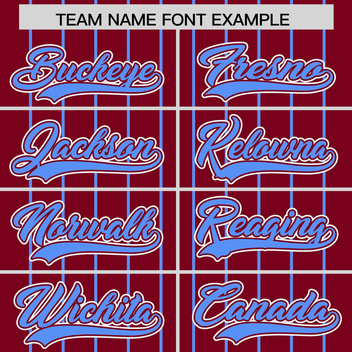 Custom Crimson Powder Blue Stripe Fashion Sleeves Gradient Authentic Baseball Jersey