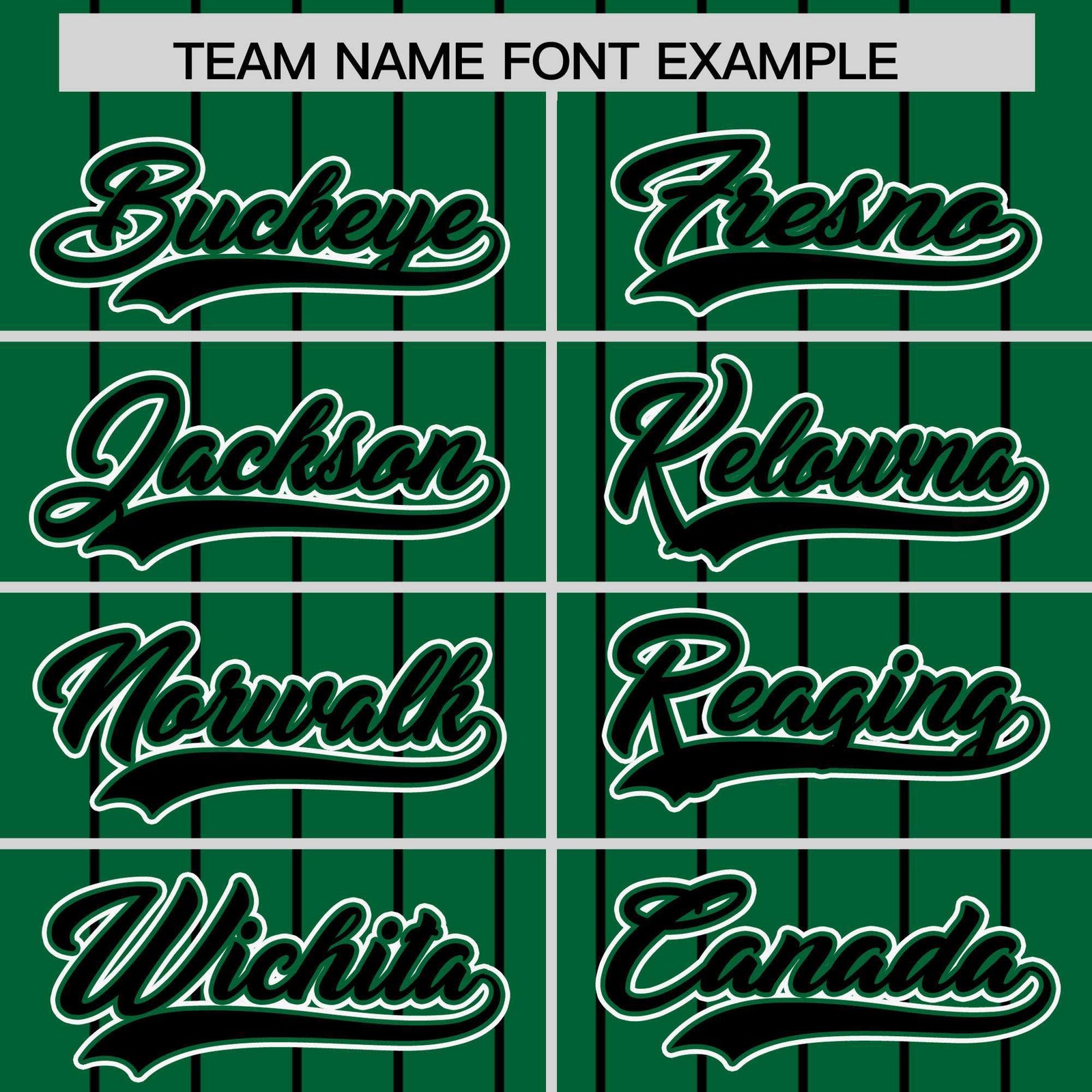 Custom Kelly Green Black Stripe Fashion Sleeves Gradient Authentic Baseball Jersey