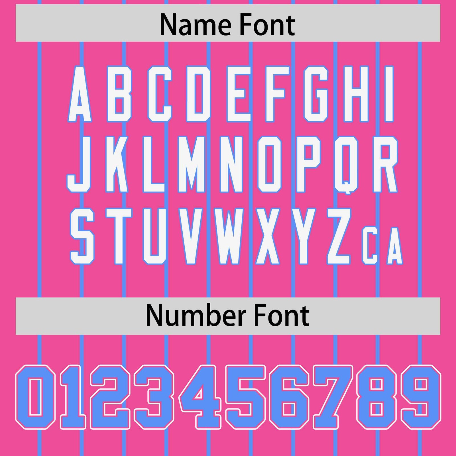 Custom Pink Powder Blue Stripe Fashion Sleeves Gradient Authentic Baseball Jersey