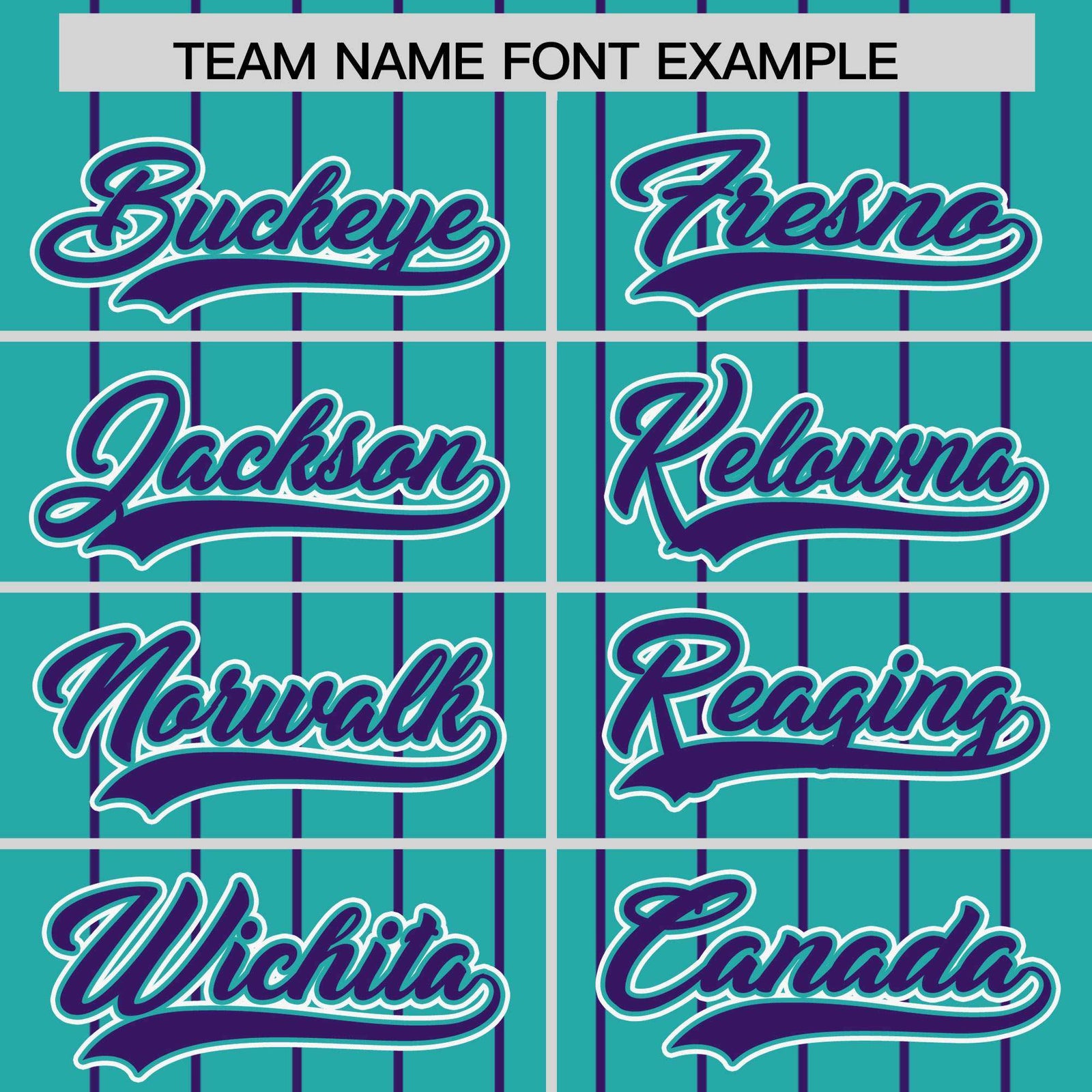 Custom Aqua Purple Stripe Fashion Sleeves Gradient Authentic Baseball Jersey