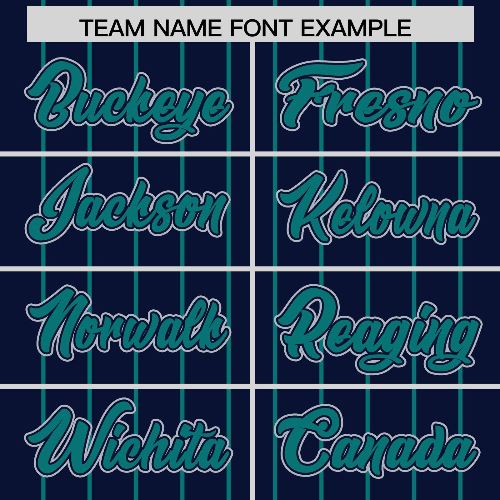 Custom Navy Aqua Stripe Fashion Sleeves Gradient Authentic Baseball Jersey